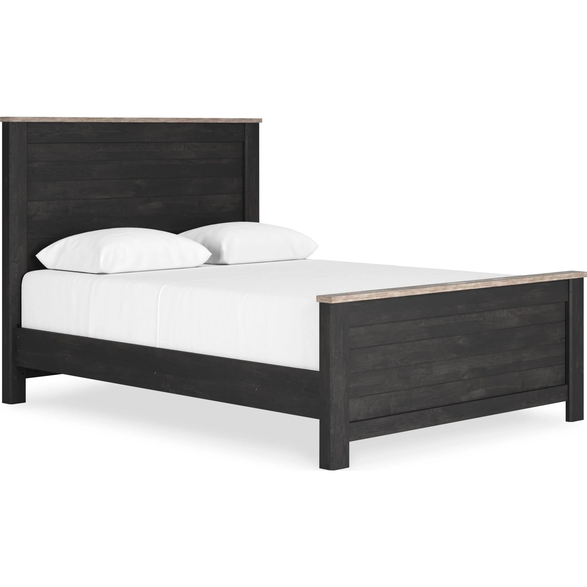 Nanforth 5 Piece Panel Bedroom - Image 5