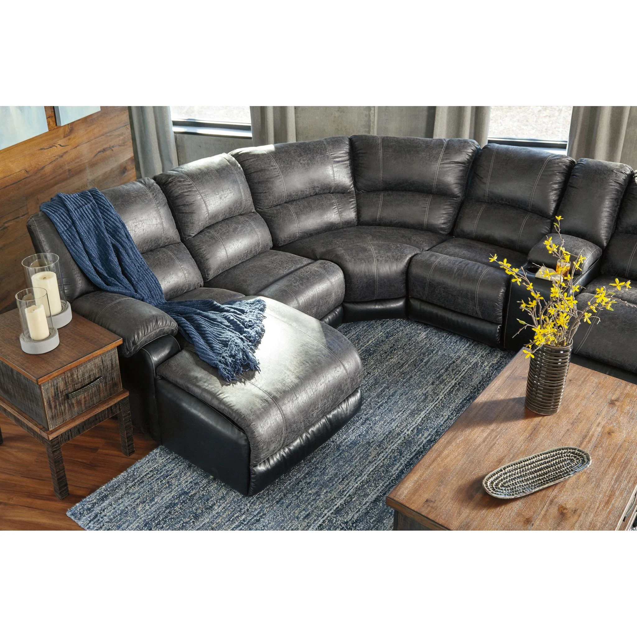 Nantahala 6 Piece Reclining Sectional - Image 3