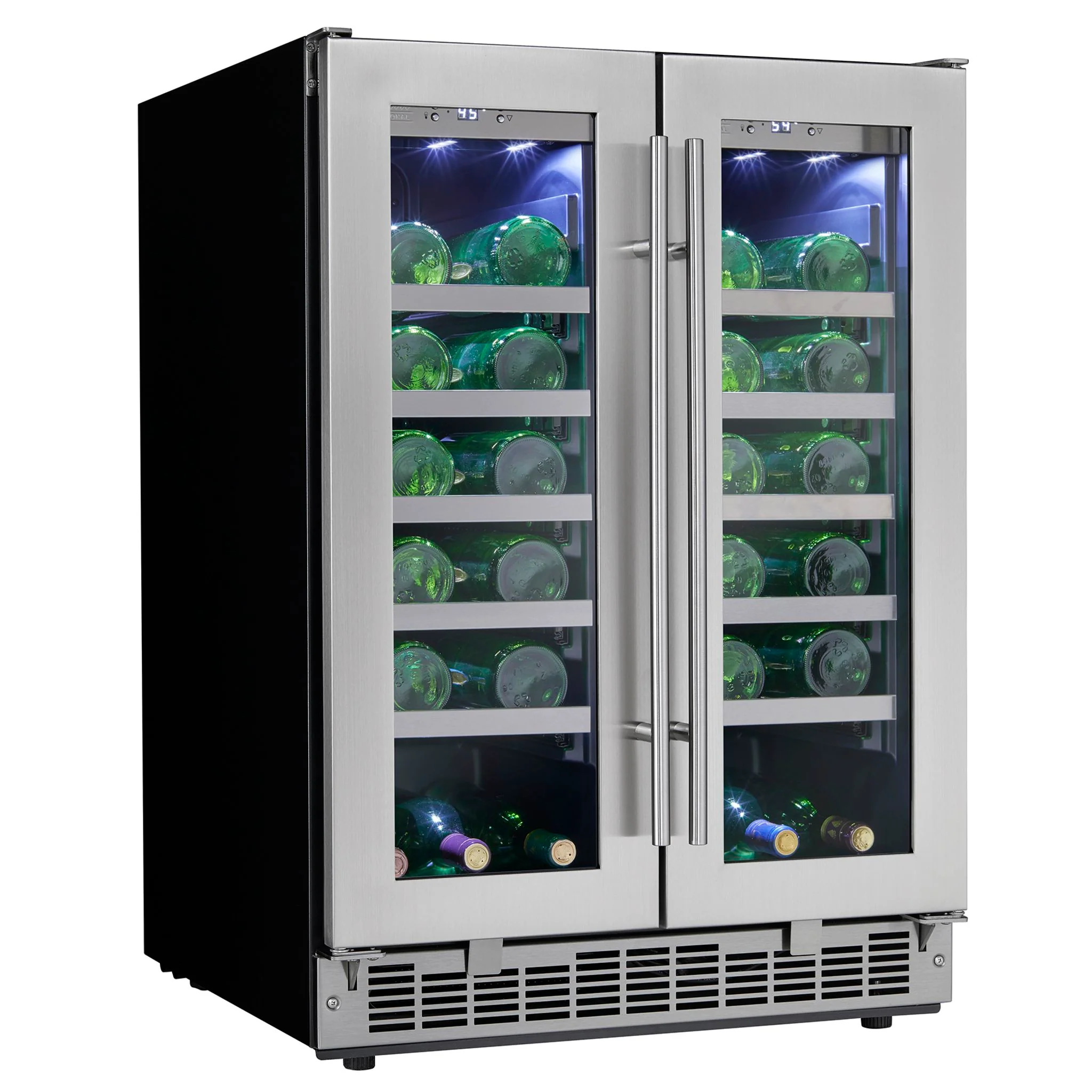Napa – 24” French Door Wine Cooler -Stainless Steel (DWC047D1BSSPR) - Image 6