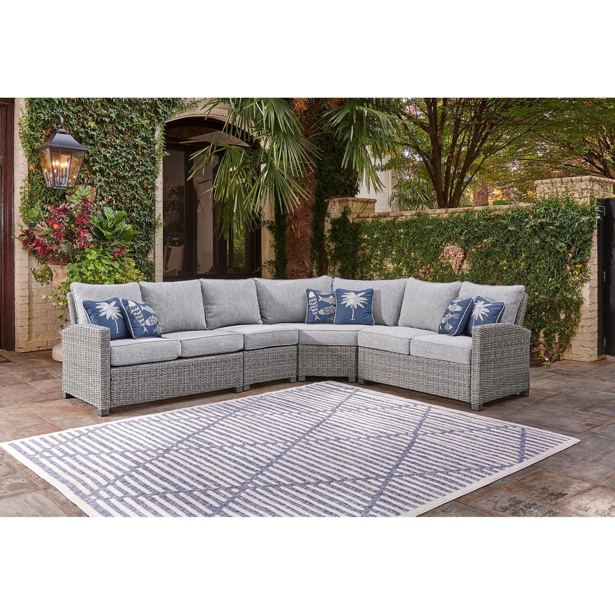 Naples Beach 4 Piece Outdoor Modular Seating - Image 8