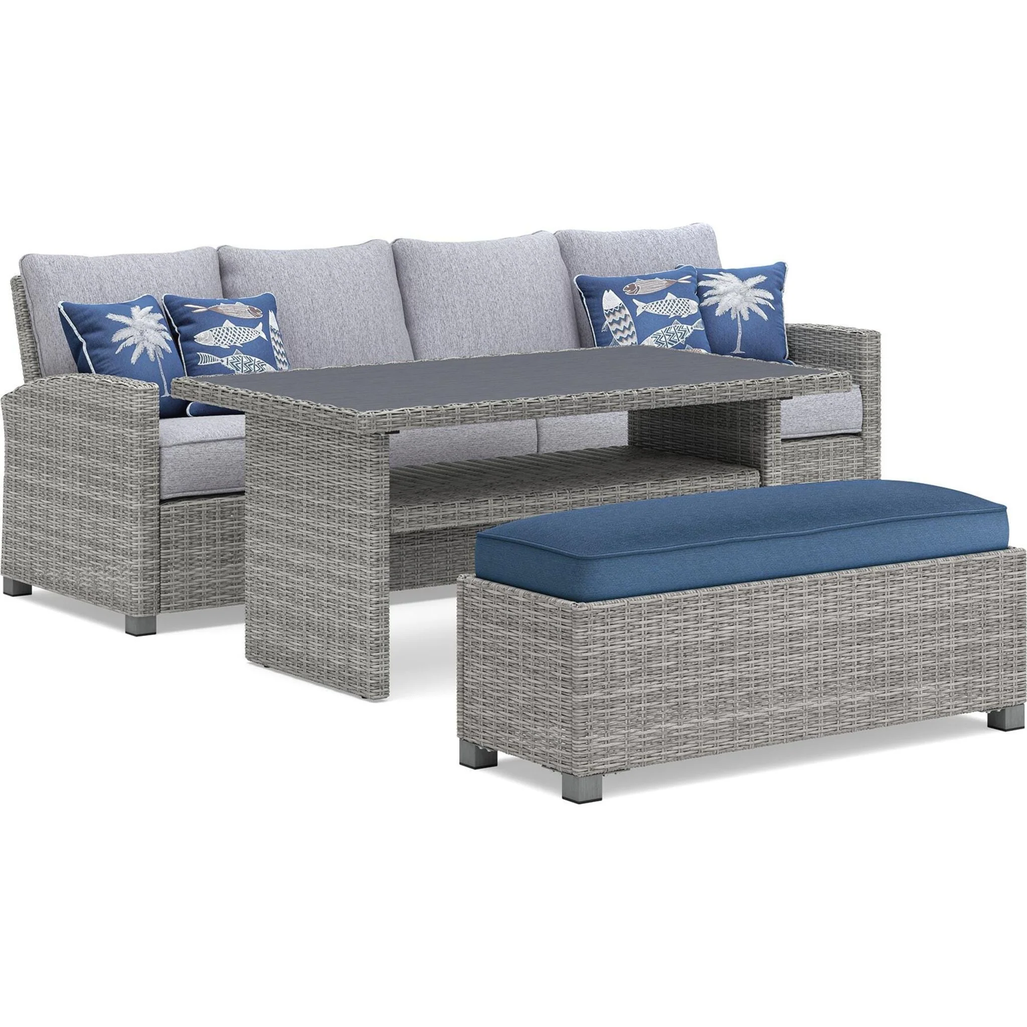 Naples Beach 4 Piece Outdoor Seating - Image 16