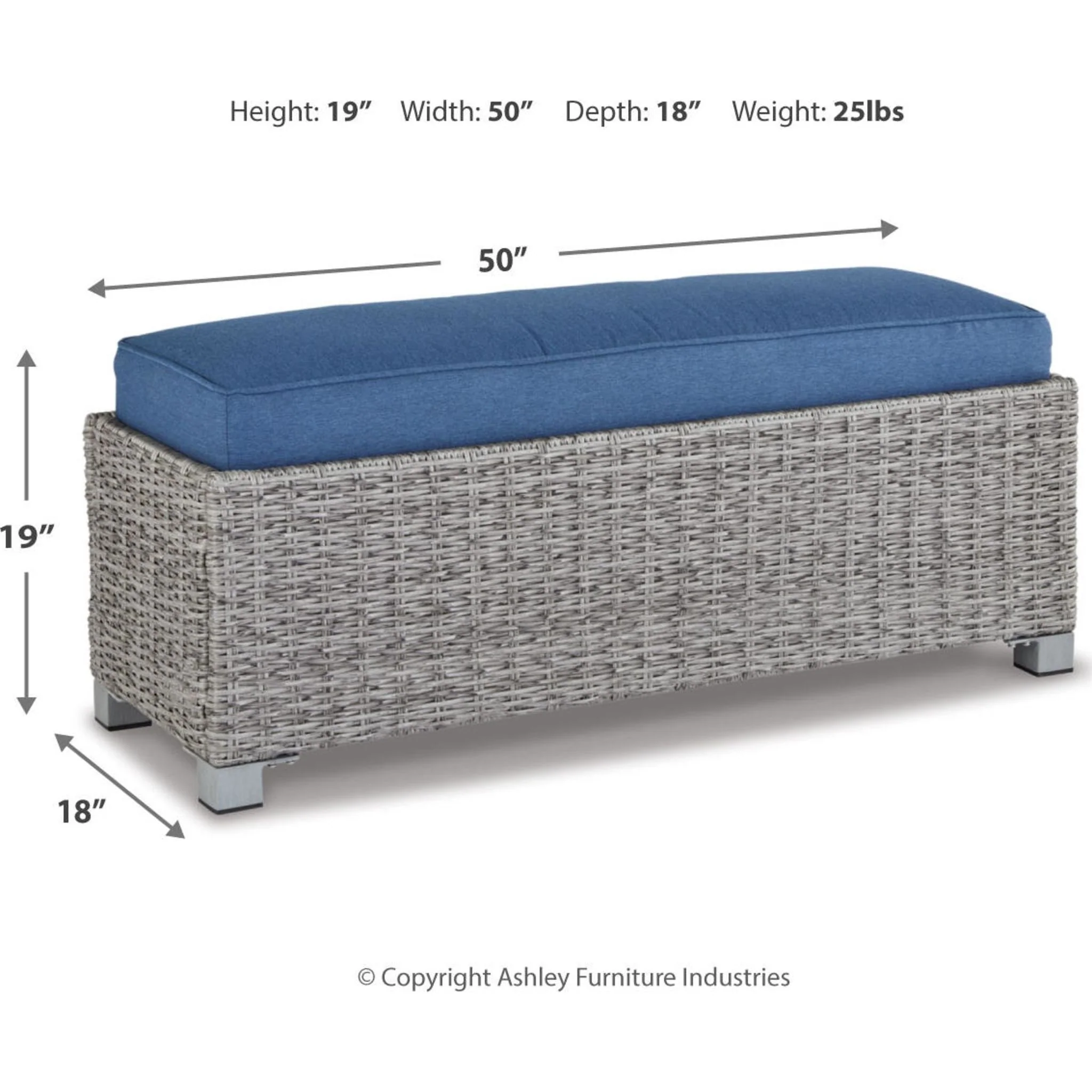 Naples Beach 4 Piece Outdoor Seating - Image 5