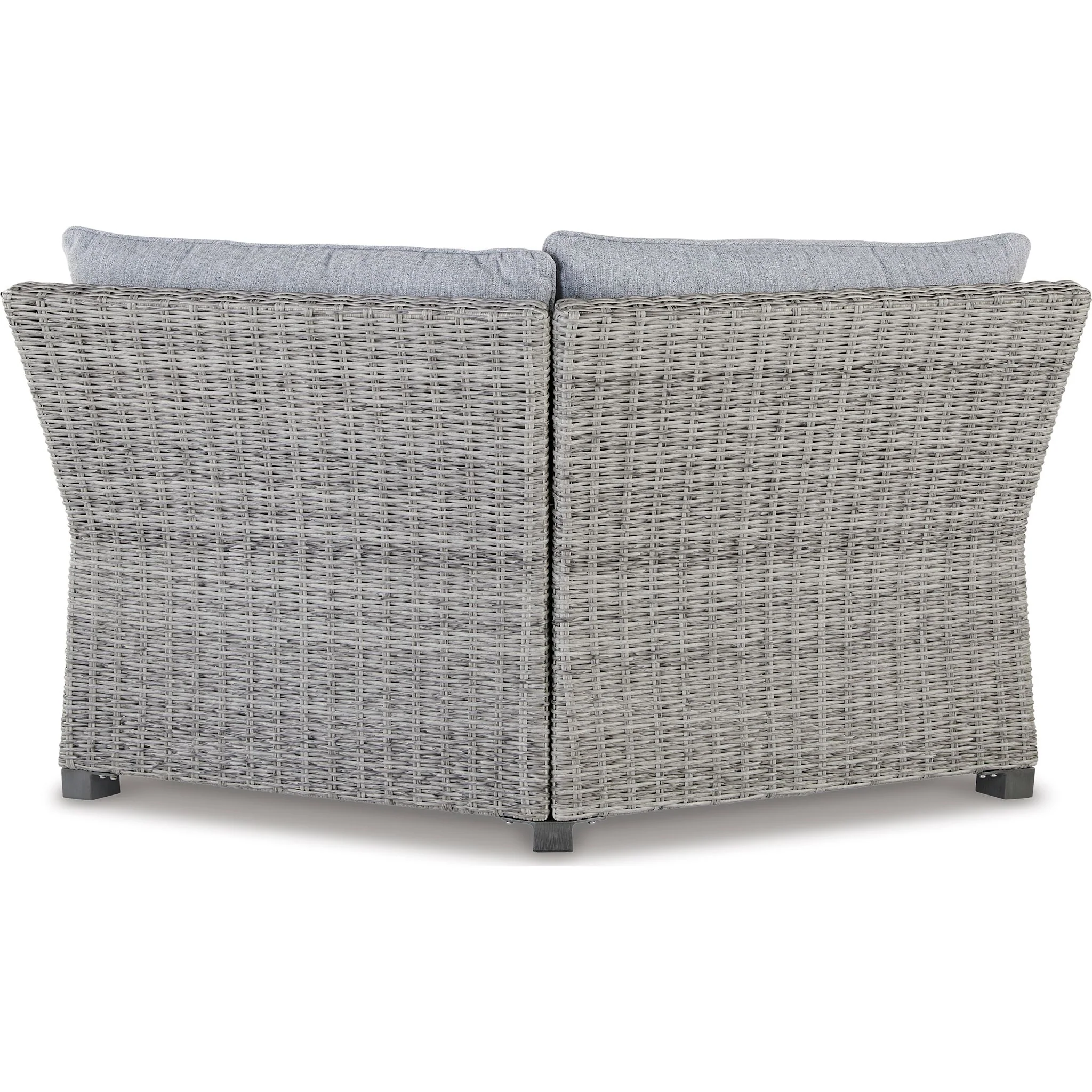 Naples Beach Outdoor Modular Corner Chair with Cushion - Image 2