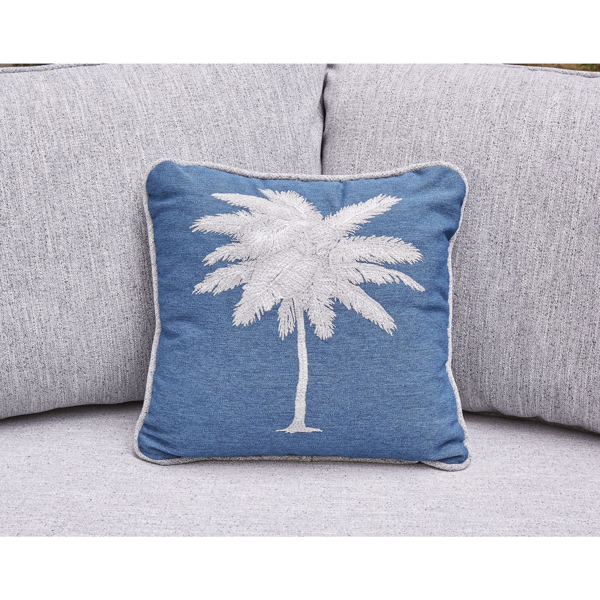 Naples Beach Outdoor Modular Corner Chair with Cushion - Image 4
