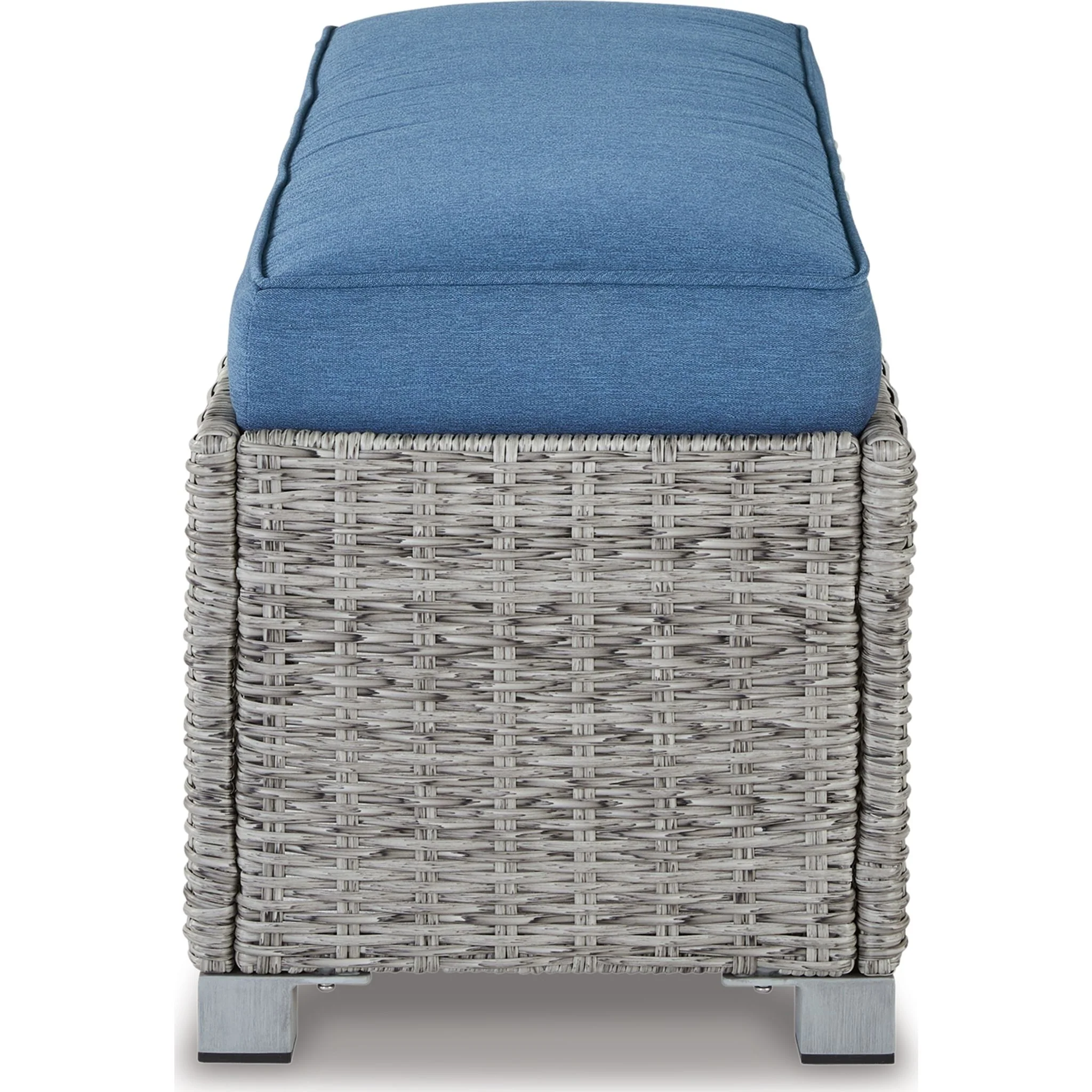 Naples Beach Outdoor Dining Bench with Cushion - Image 4