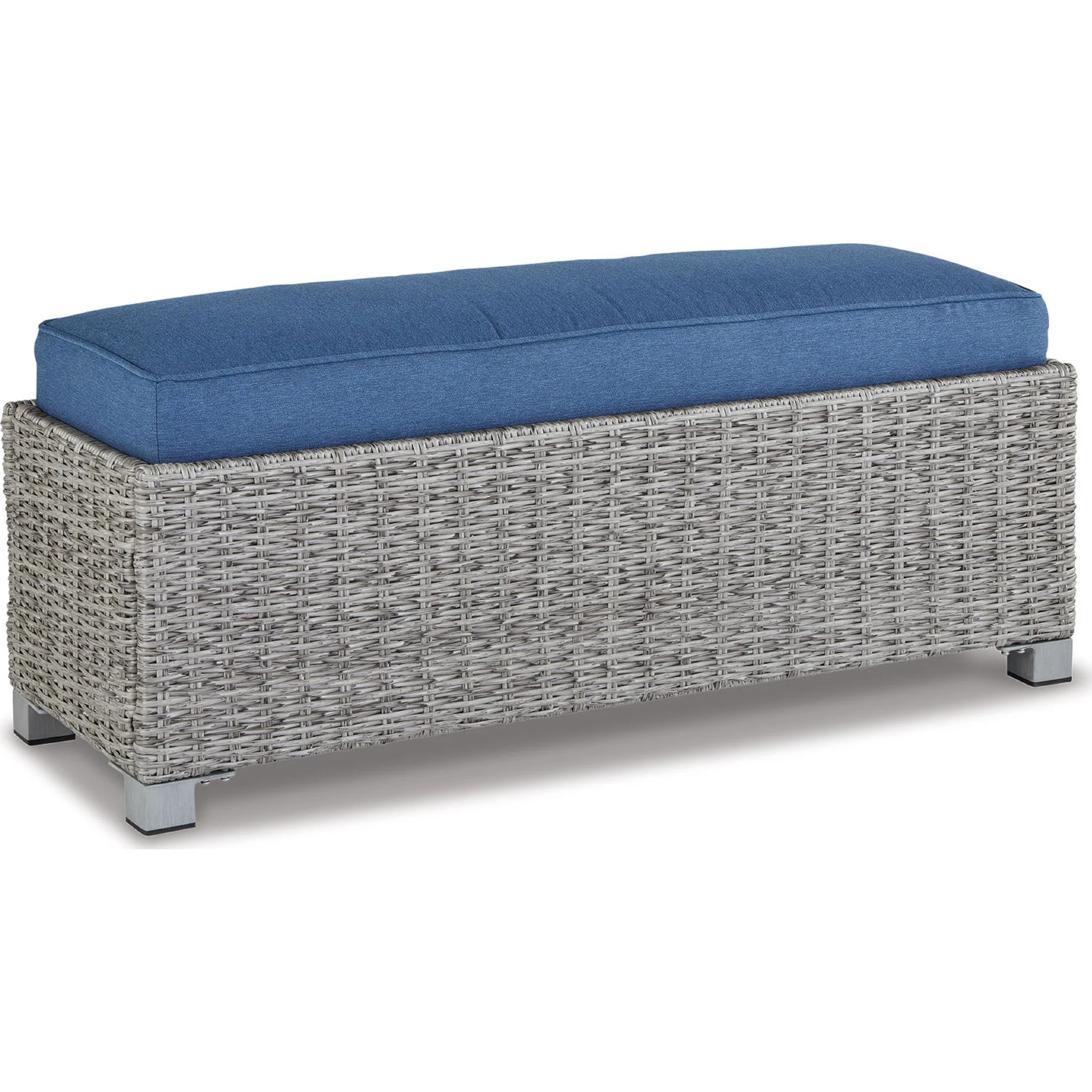 Naples Beach Outdoor Dining Bench with Cushion - Image 8