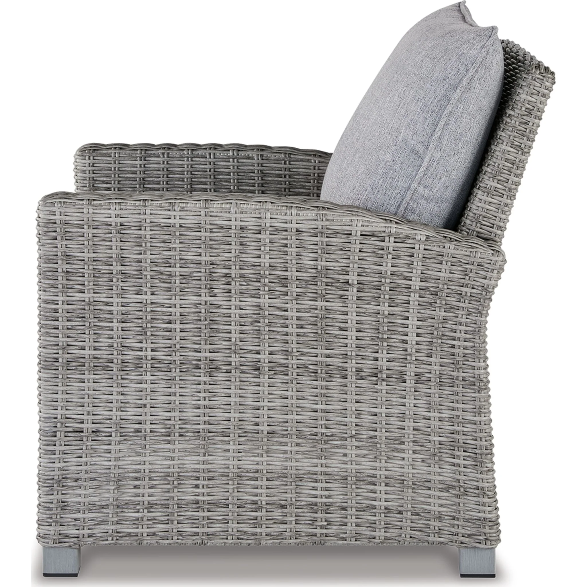 Naples Beach Outdoor Lounge Chair with Cushion - Image 4
