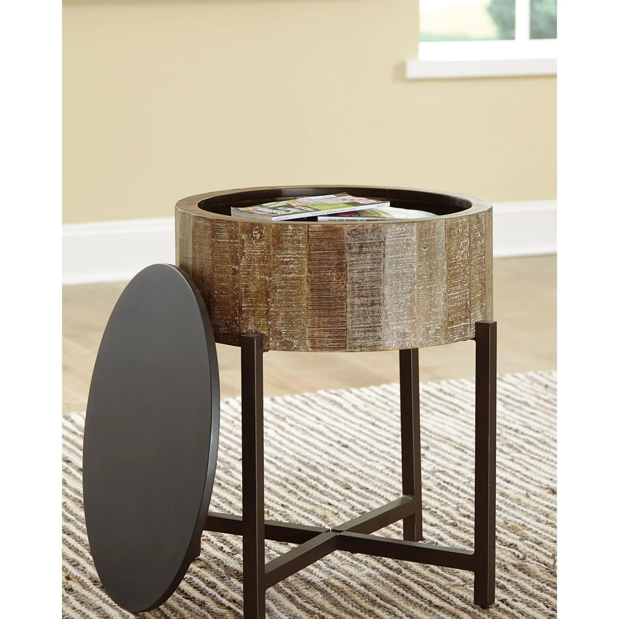 Nashbryn Round End Table - Image 3