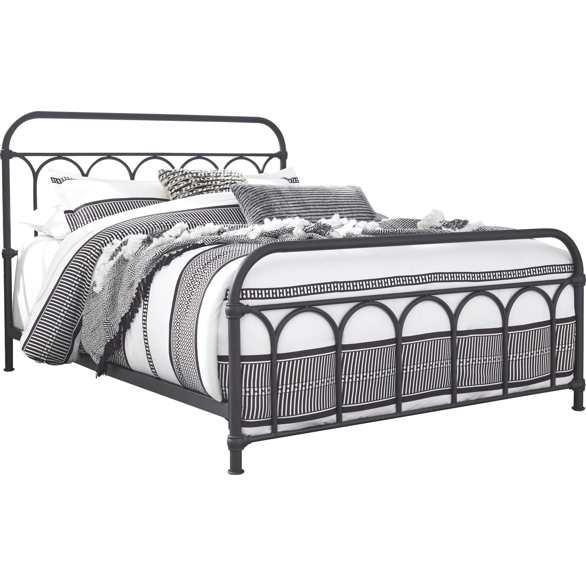 Nashburg Queen Metal Bed - Image 4