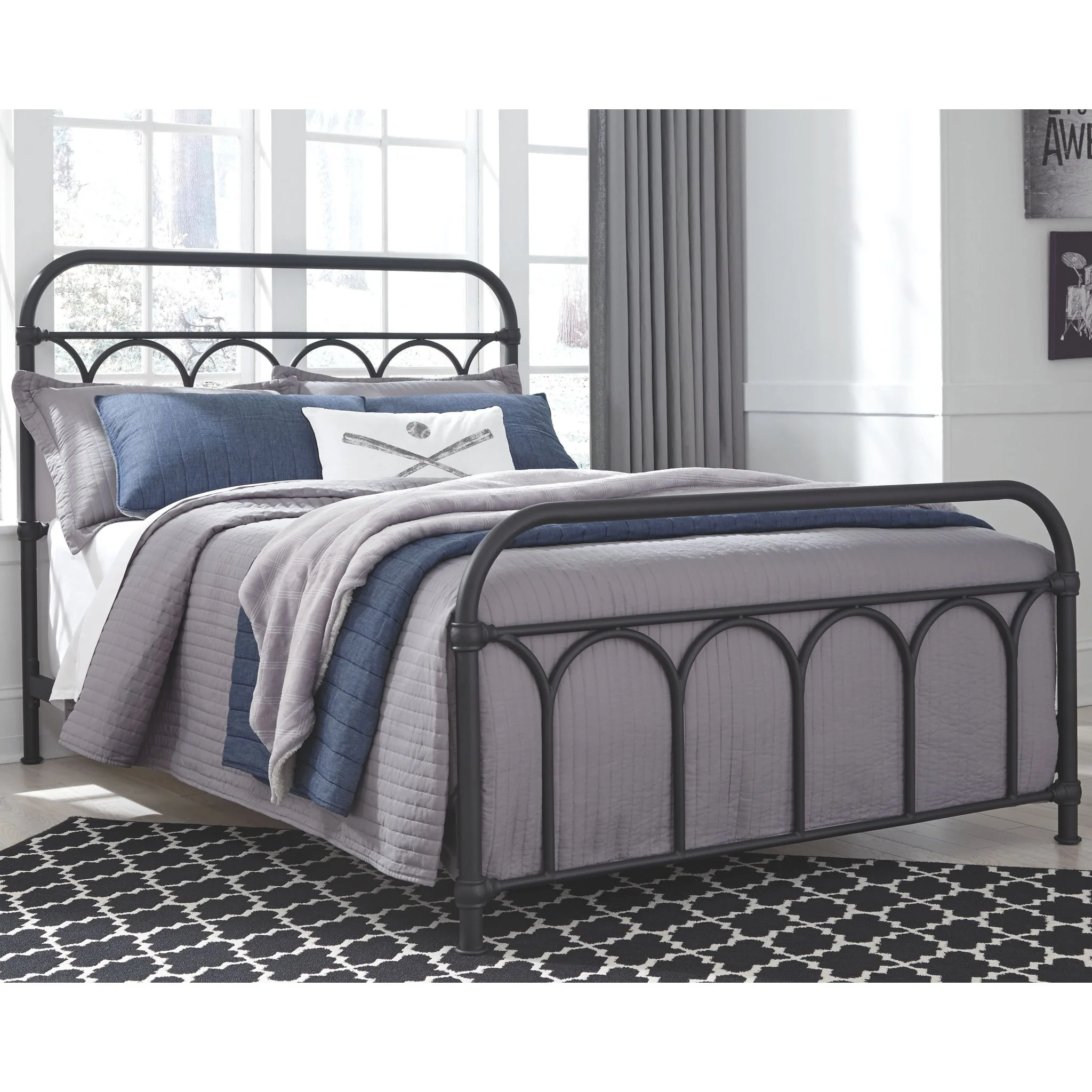 Nashburg Metal Bed - Image 14