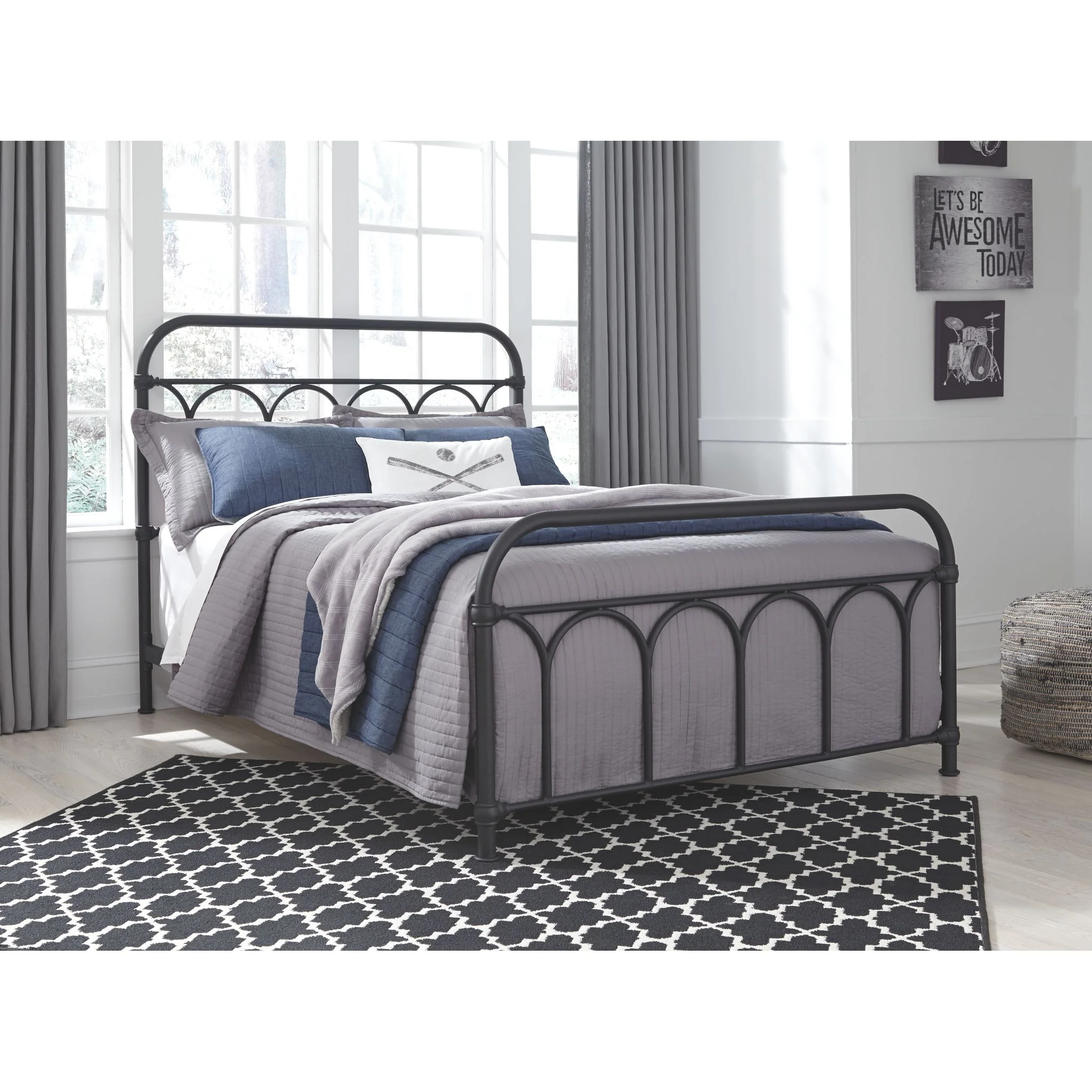 Nashburg Metal Bed - Image 19