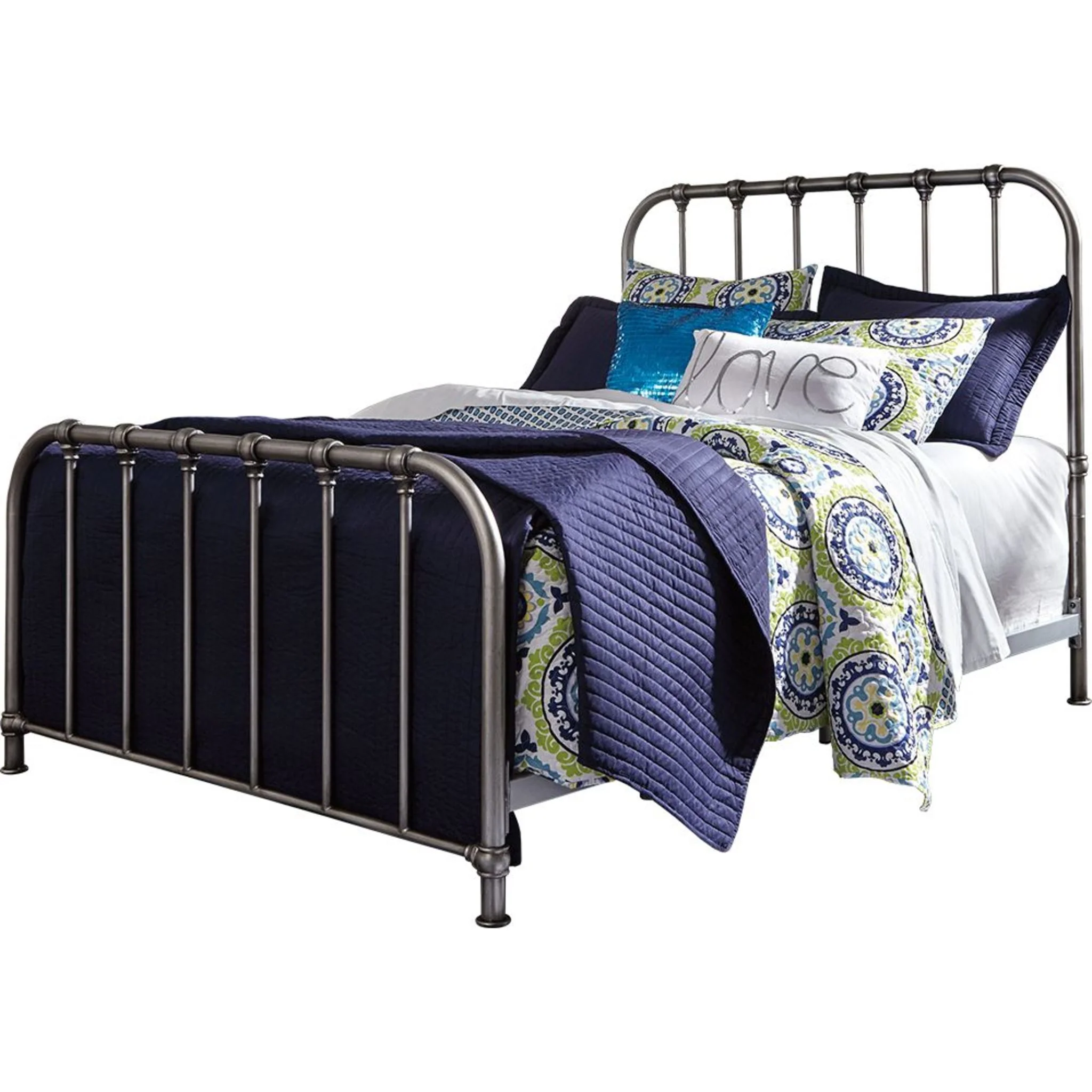Nashburg Twin Metal Bed - Image 3