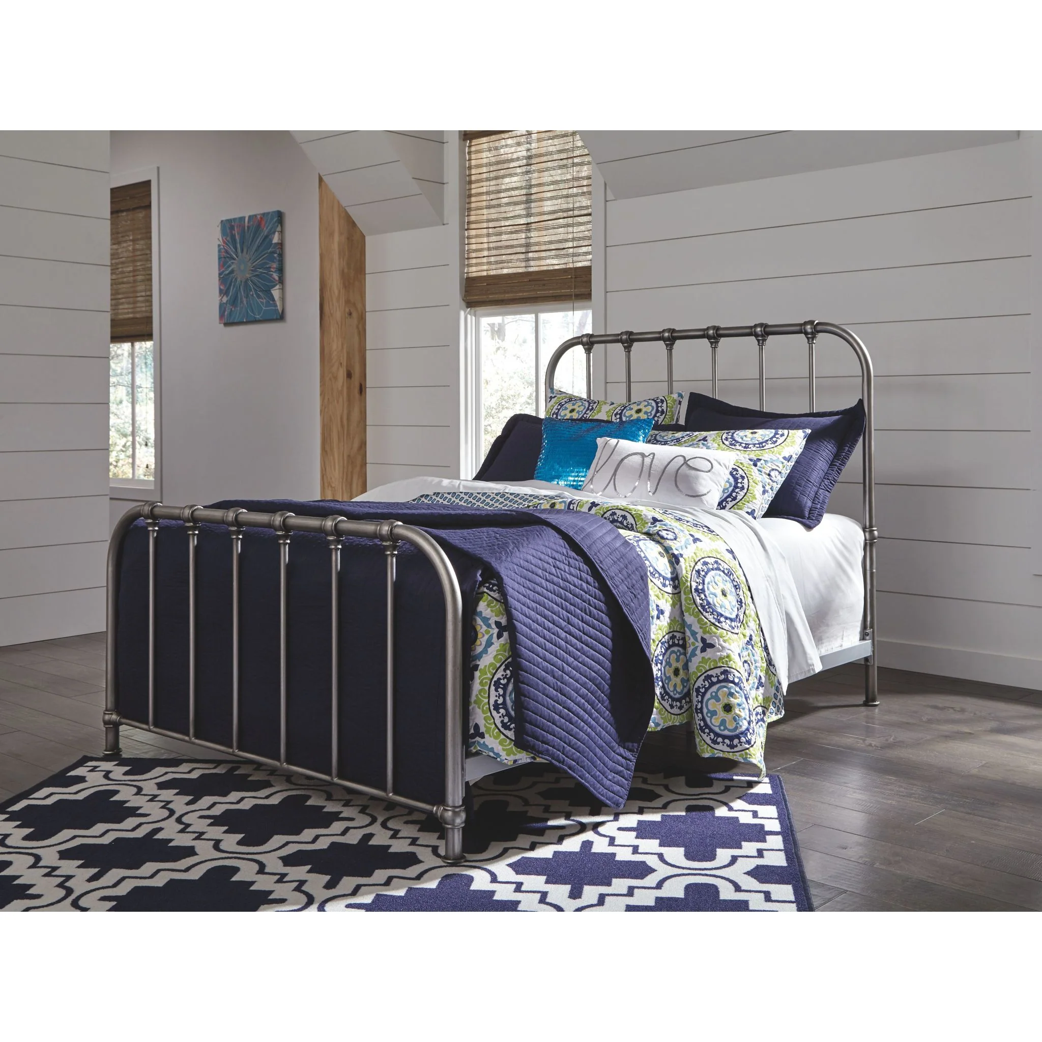 Nashburg Twin Metal Bed - Image 6
