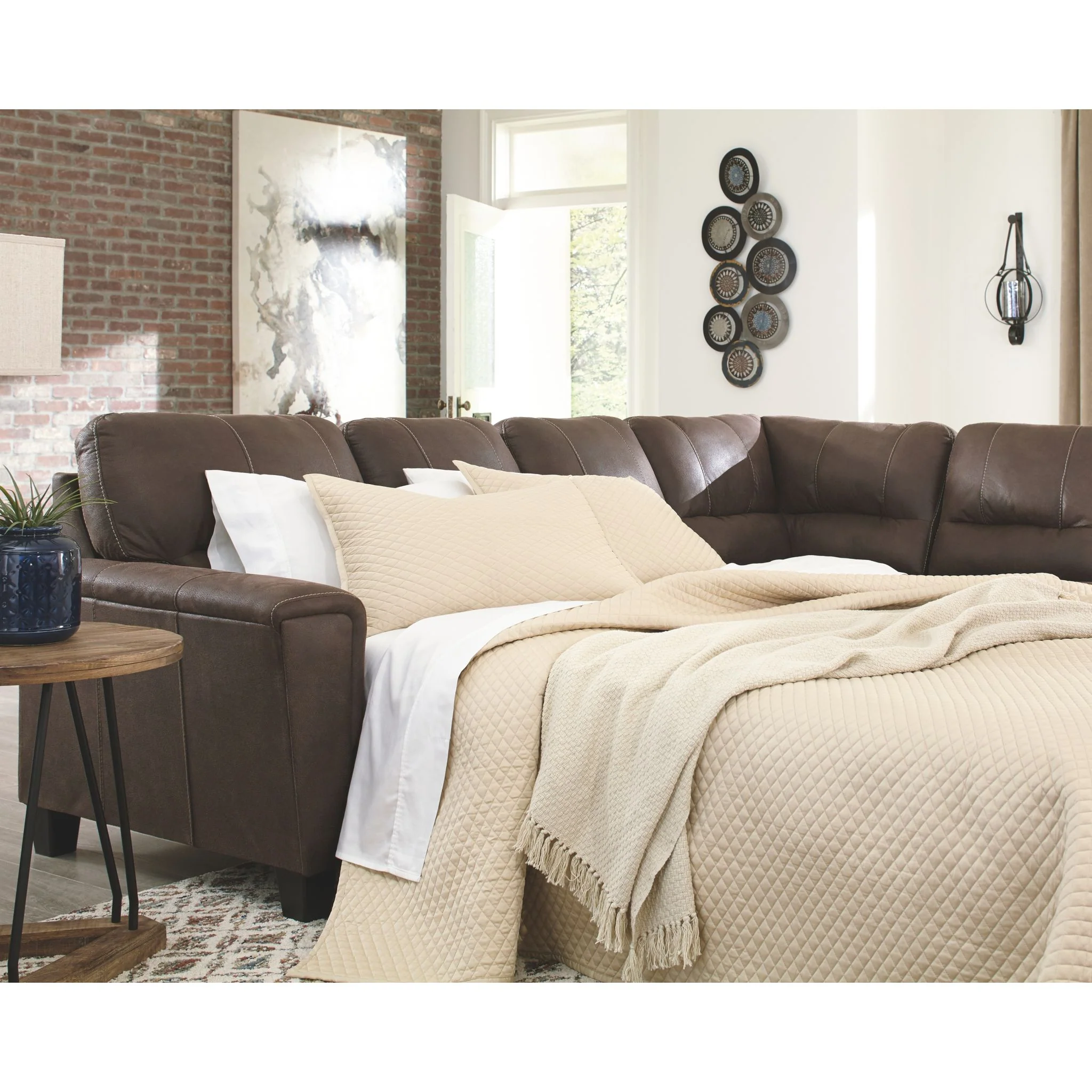 Navi 2 Piece Sectional Sleeper - Image 2