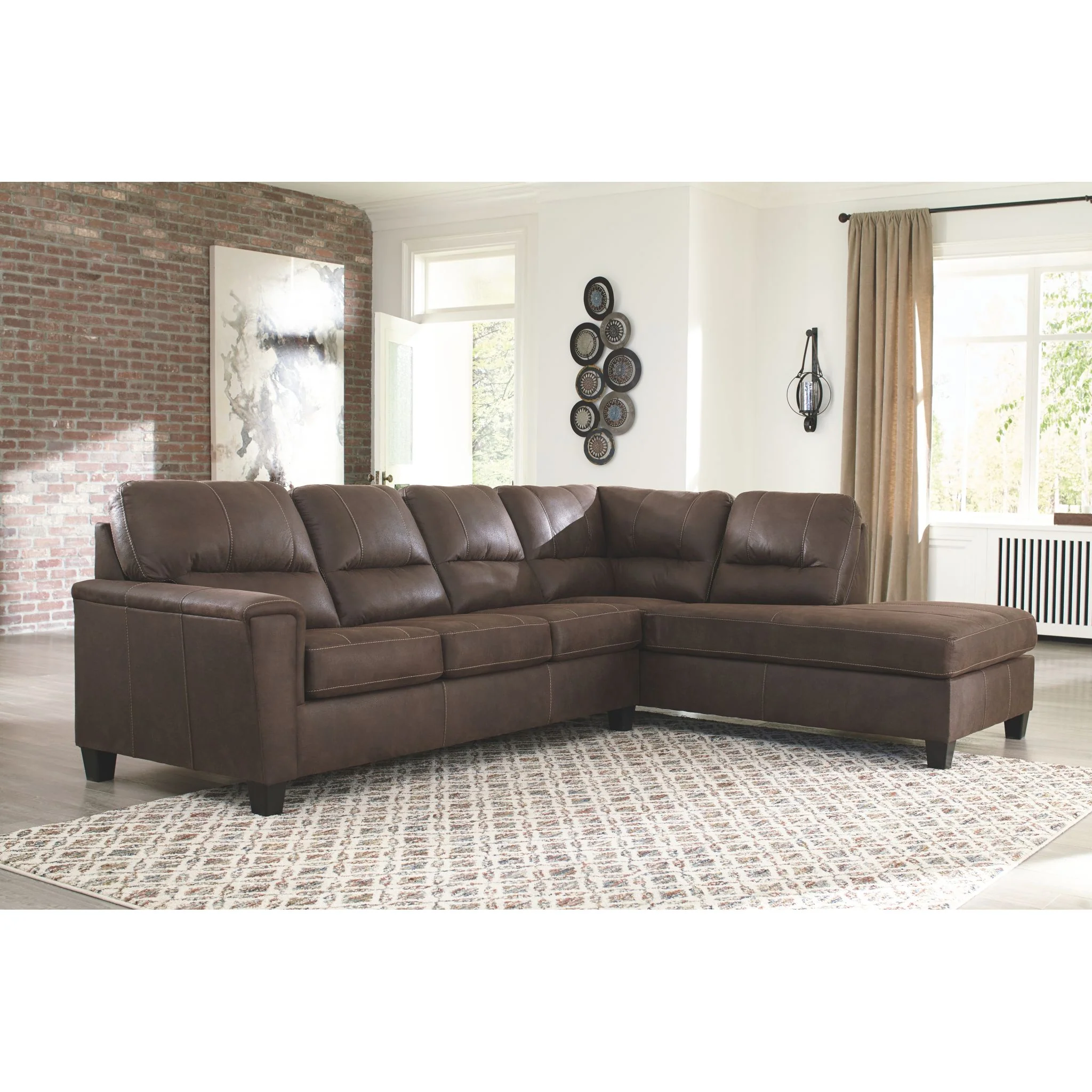 Navi 2 Piece Sectional Sleeper - Image 3