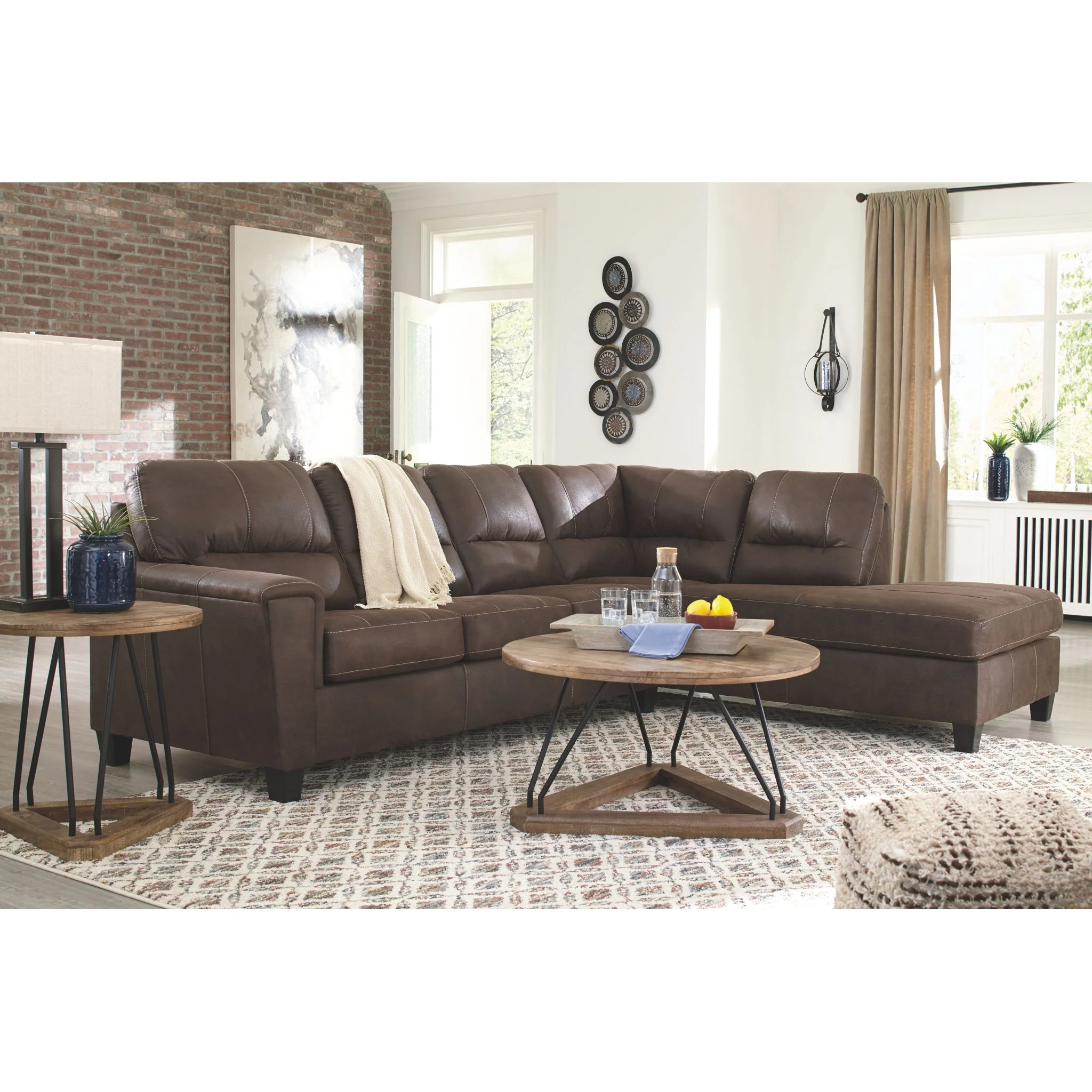 Navi 2 Piece Sectional Sleeper - Image 5