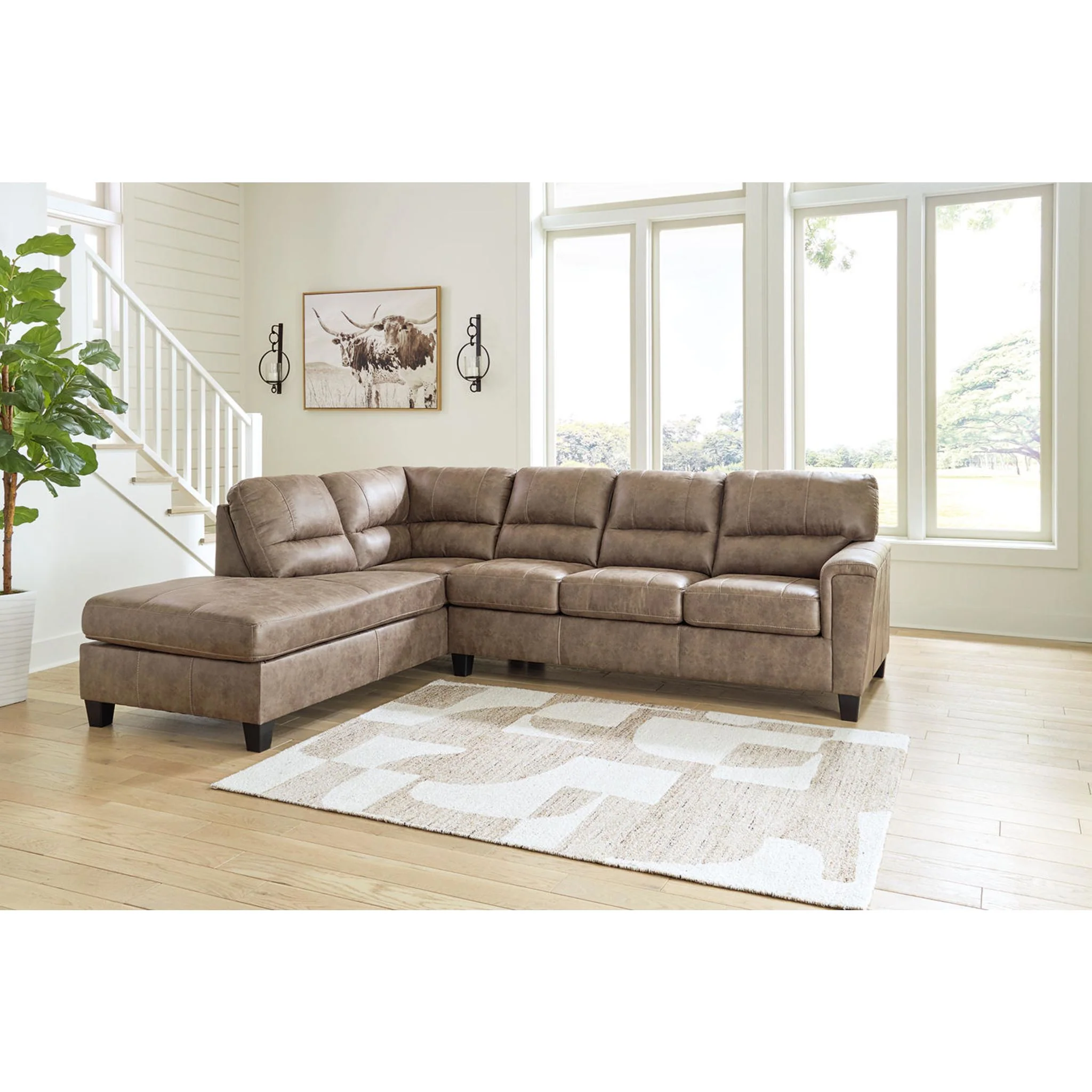 Navi 2 Piece Sectional with Chaise - Image 2