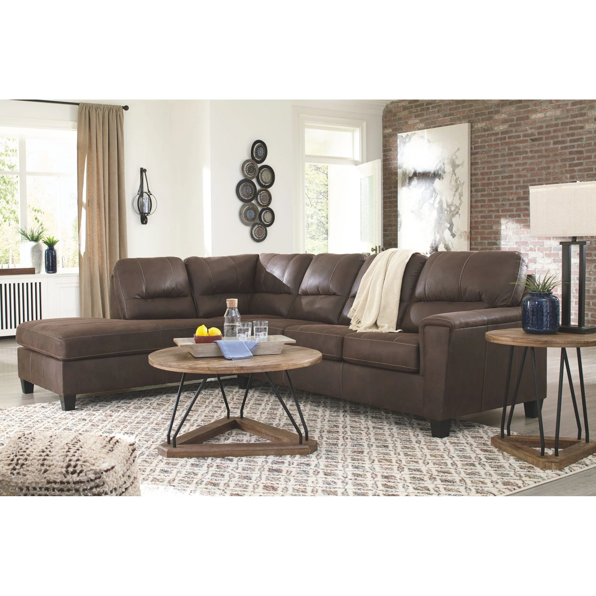 Navi 2 Piece Sleeper Sectional with Chaise - Image 5