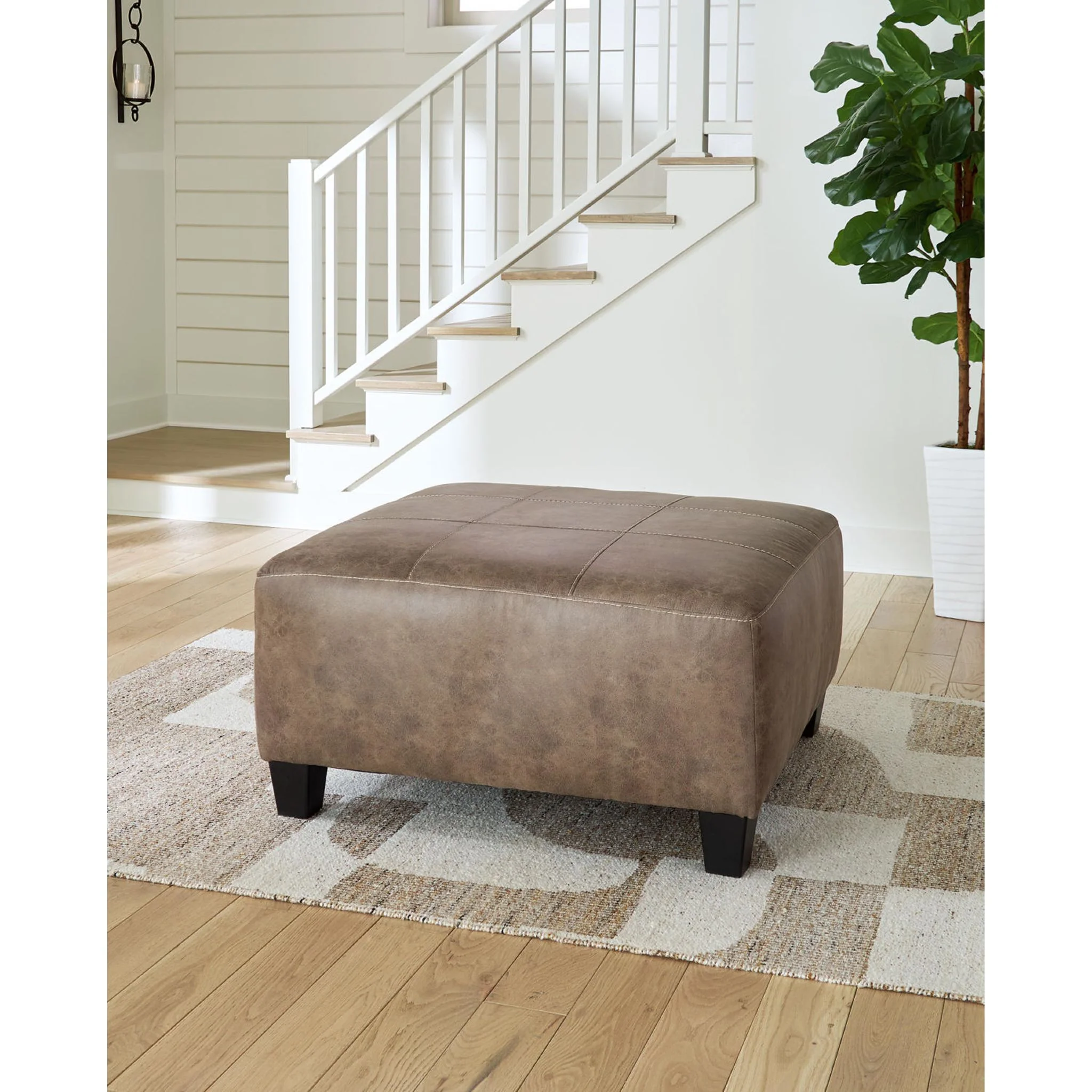 Navi Oversized Accent Ottoman - Image 2