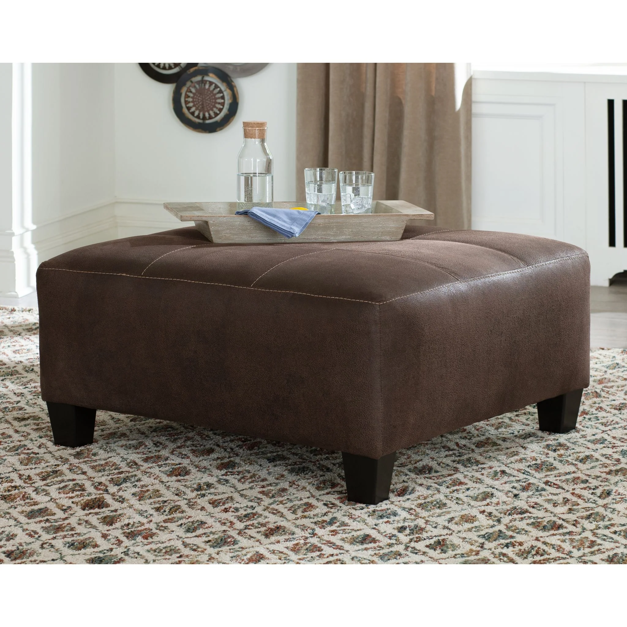 Navi Oversized Accent Ottoman - Image 2
