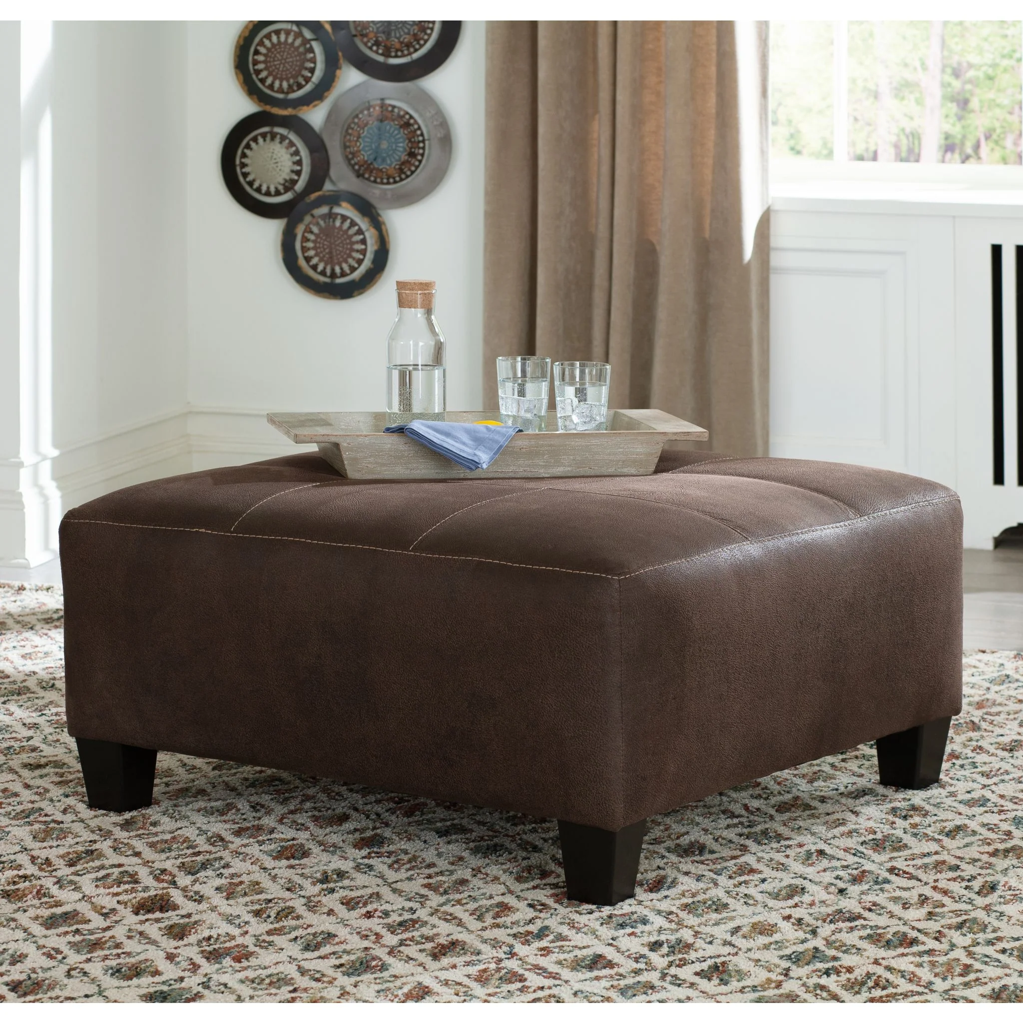 Navi Oversized Accent Ottoman - Image 5