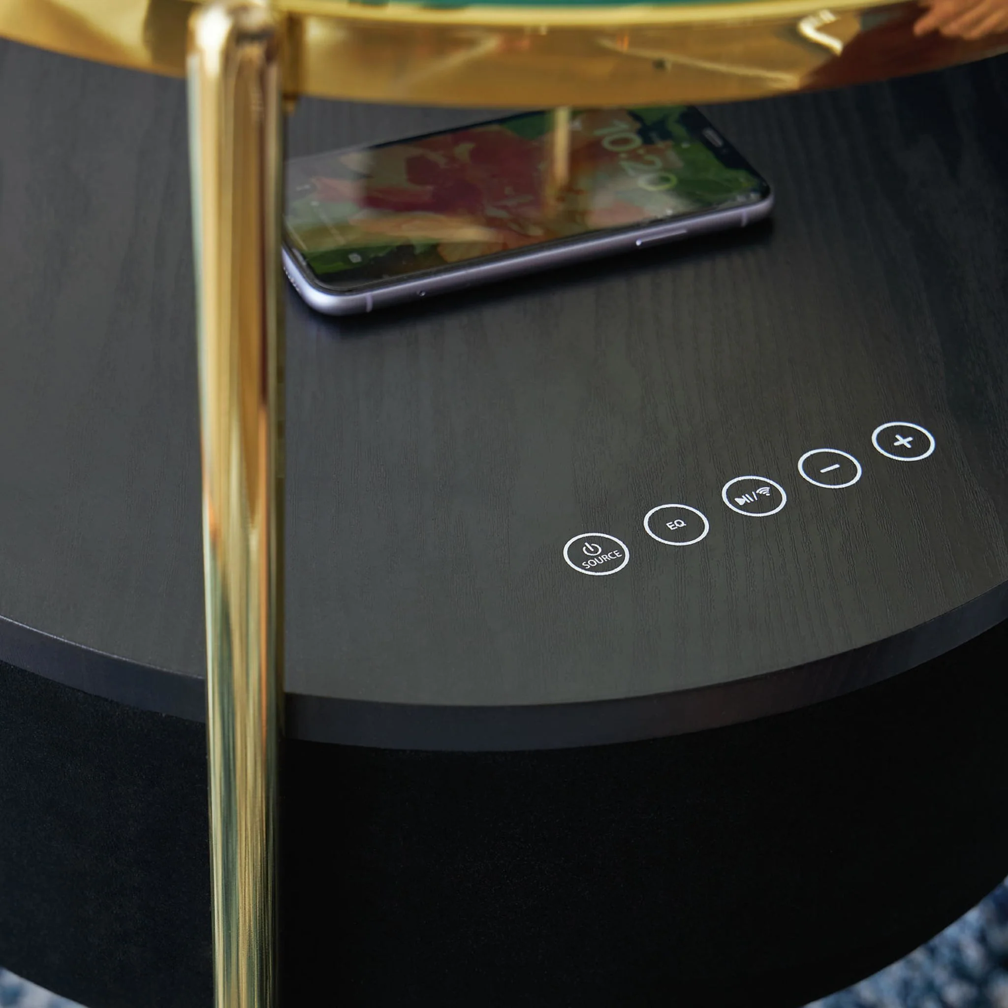 Nedman Accent Table with Speaker - Image 4