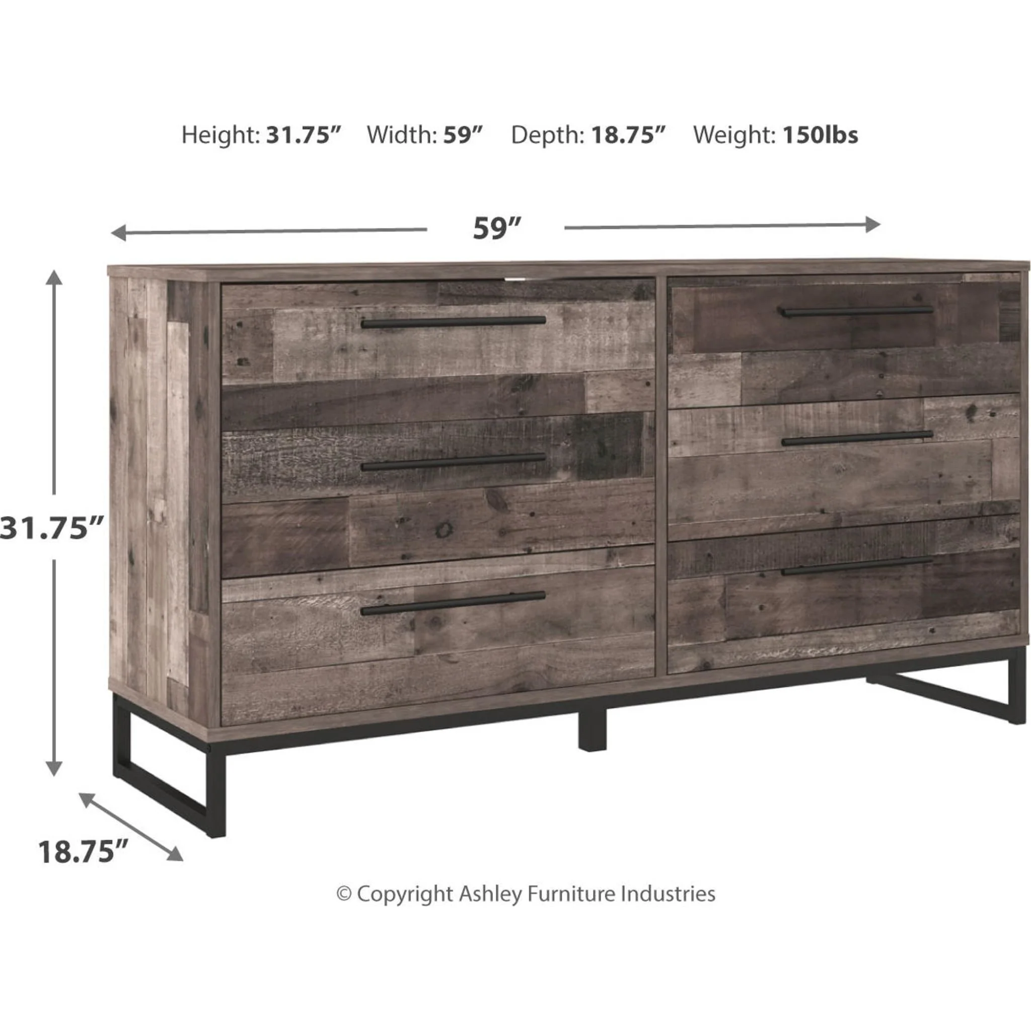 Neilsville Dresser - Image 6