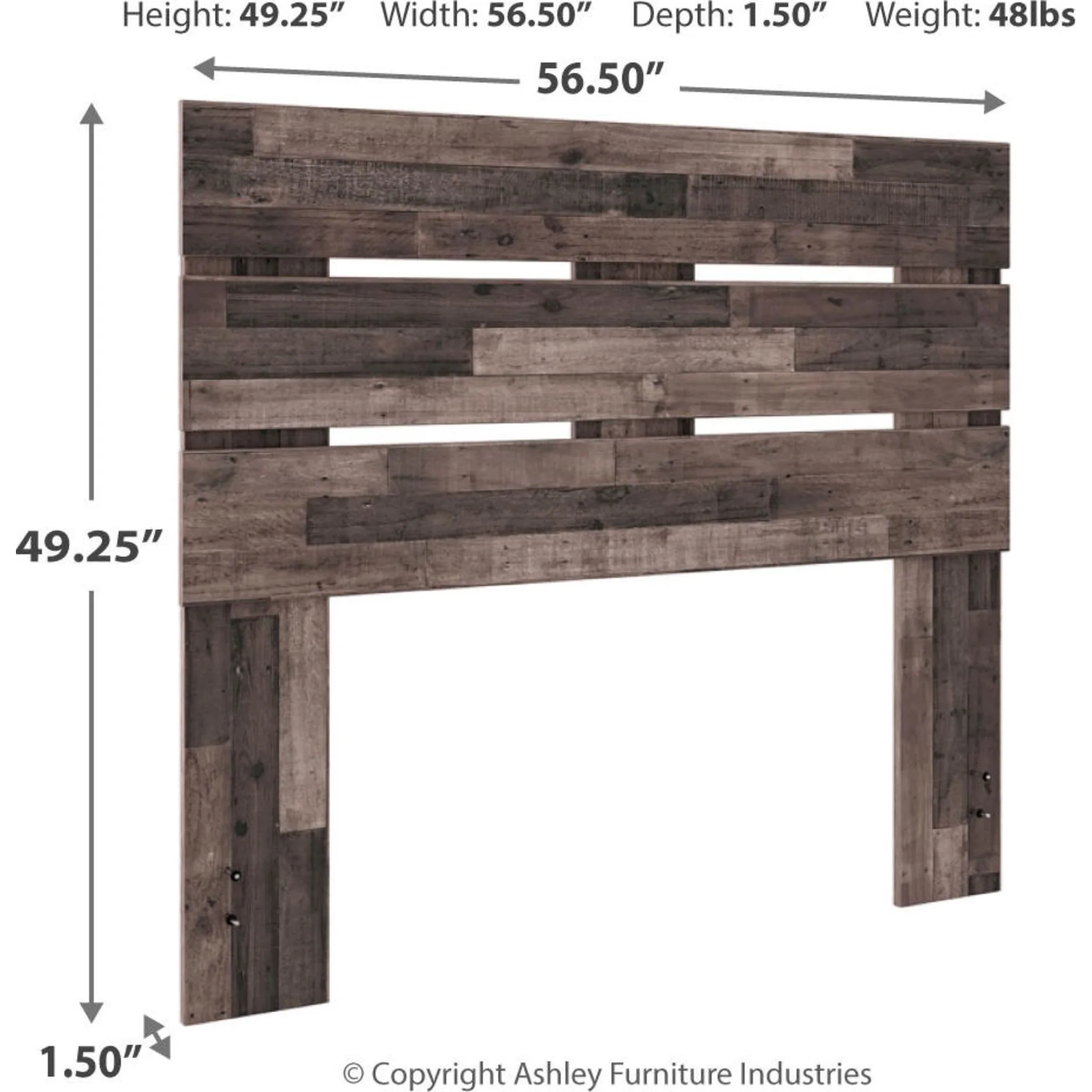 Neilsville Full Panel Headboard - Image 2