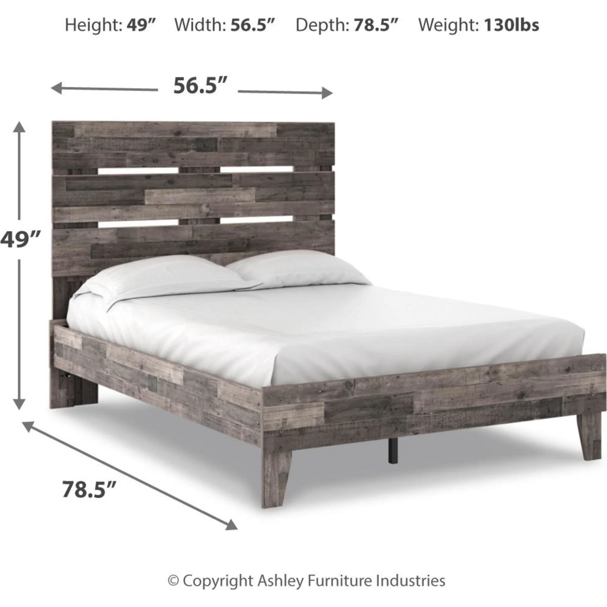 Neilsville Full Platform Bed - Image 4