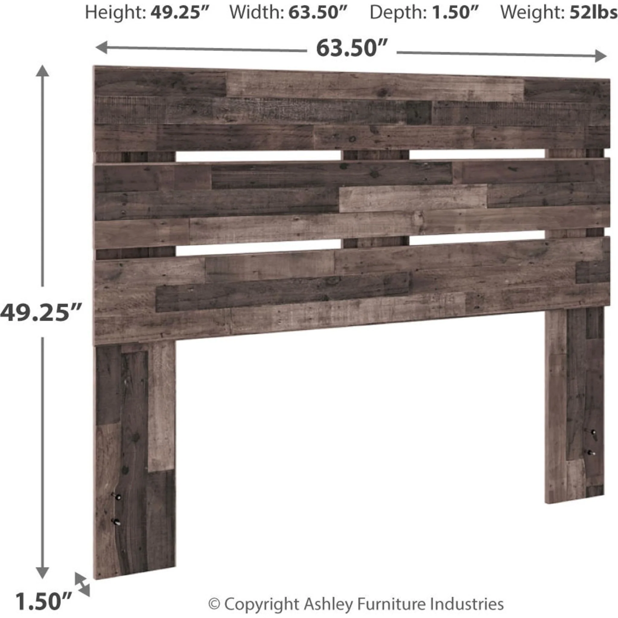 Neilsville Queen Panel Headboard - Image 2