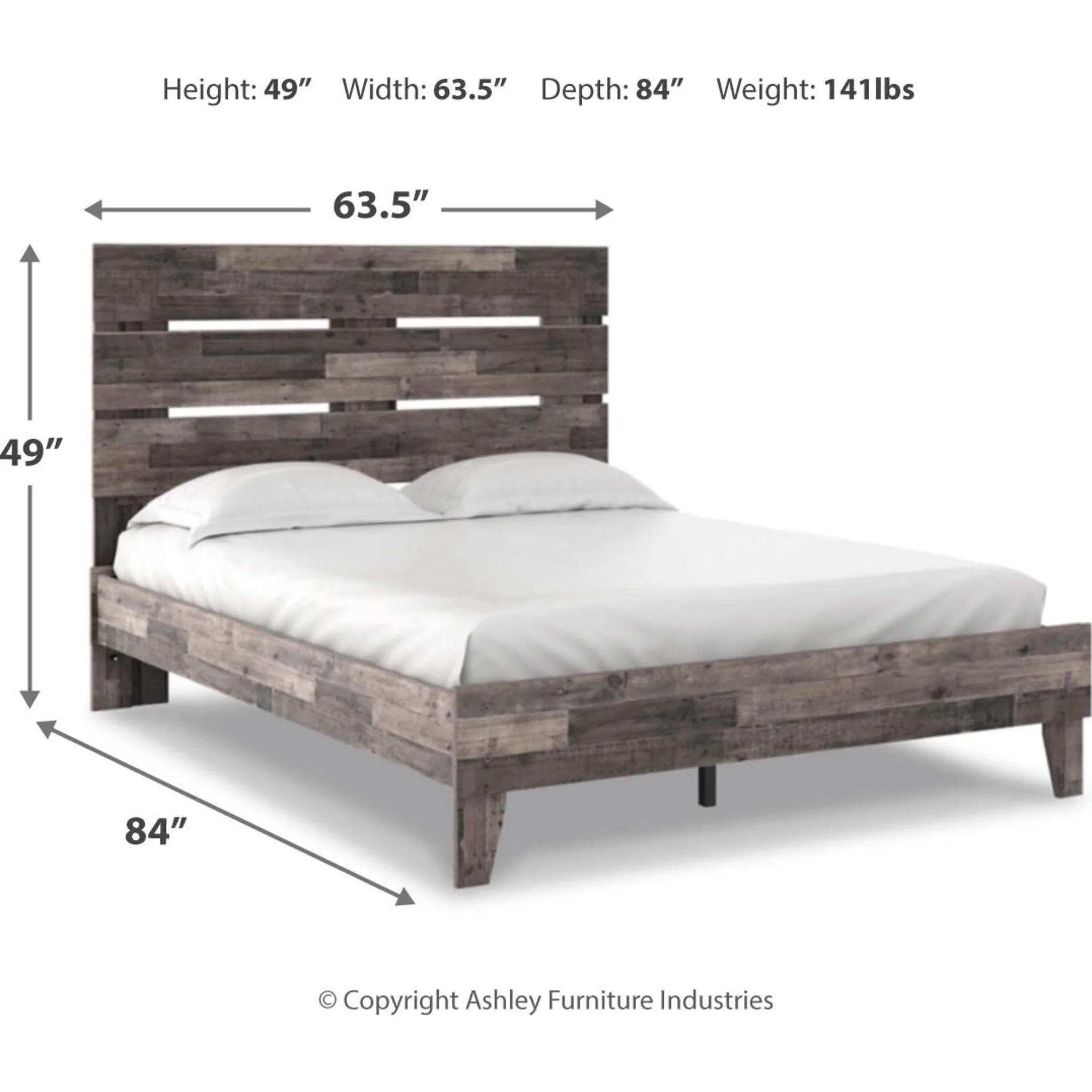 Neilsville Queen Platform Bed - Image 5