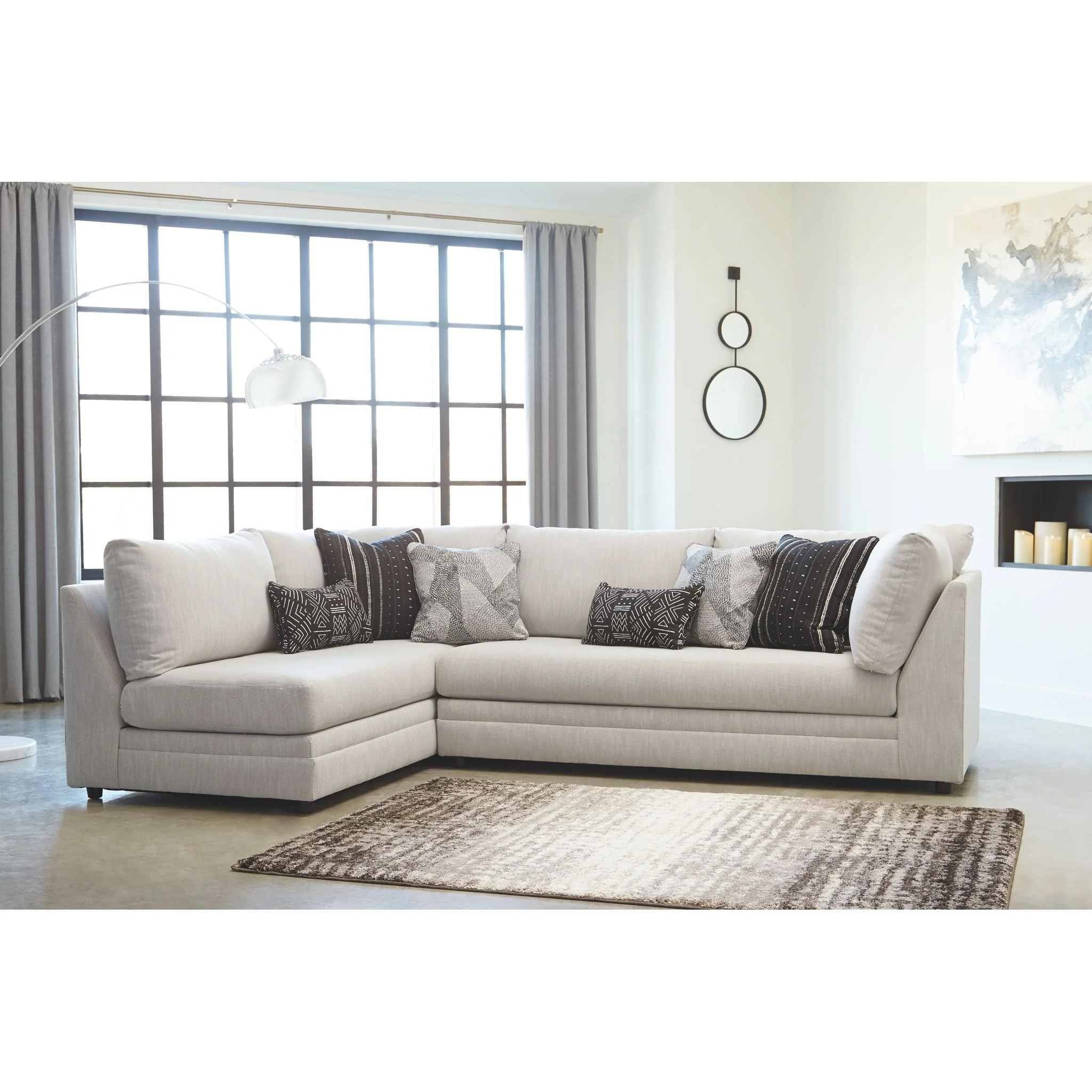 Neira-Exclusive 2 Piece Sectional - Image 2