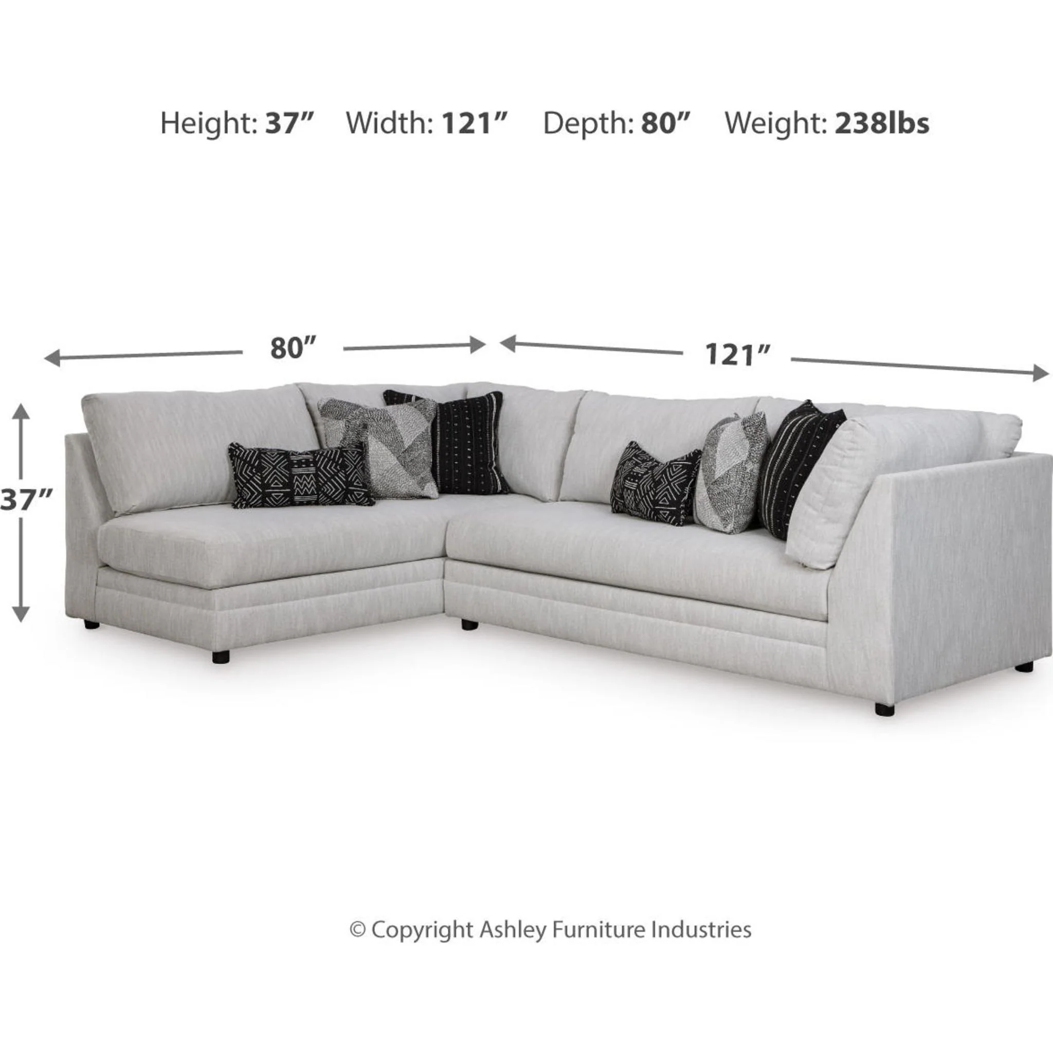 Neira-Exclusive 2 Piece Sectional - Image 9