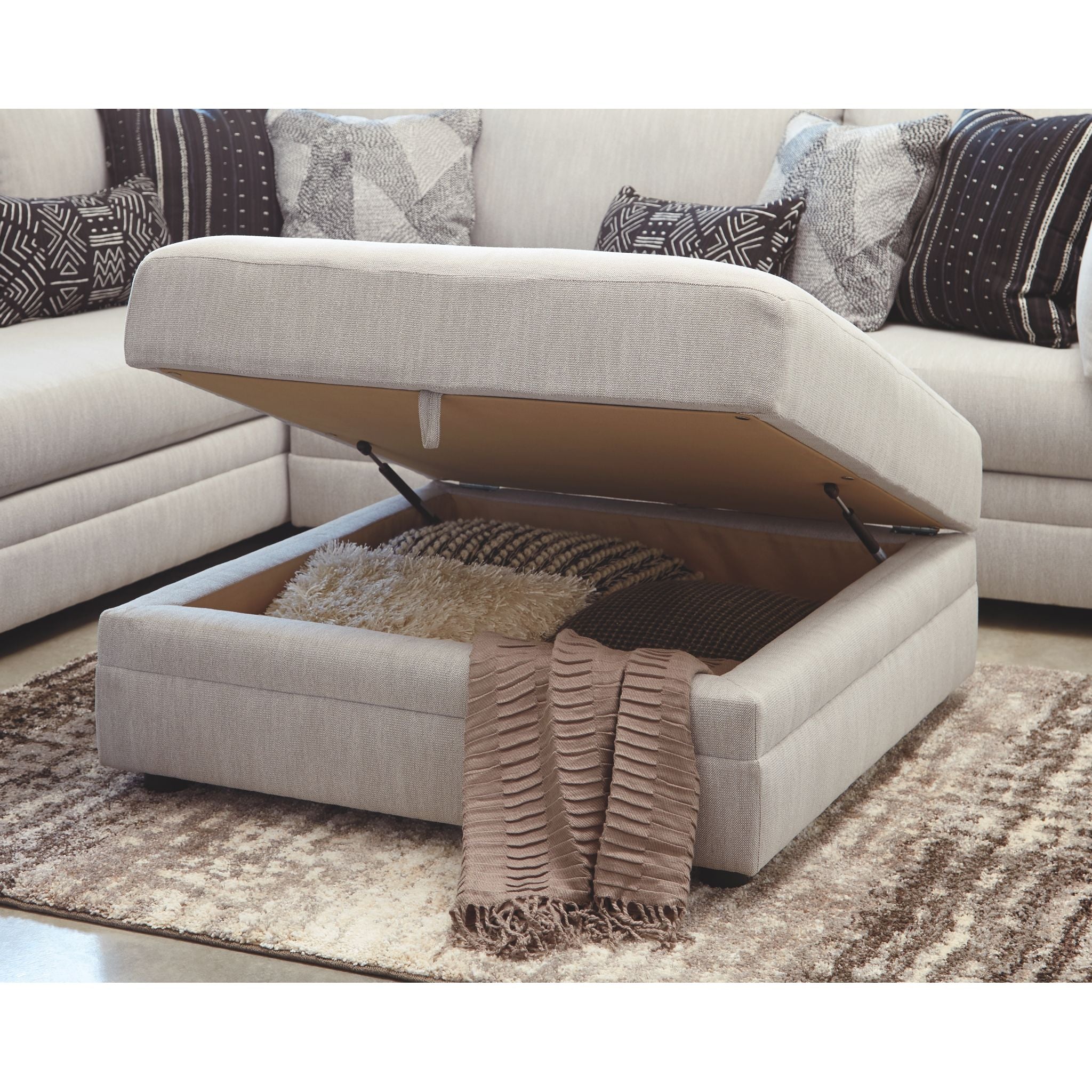 Neira-Exclusive Ottoman with Storage - Image 3