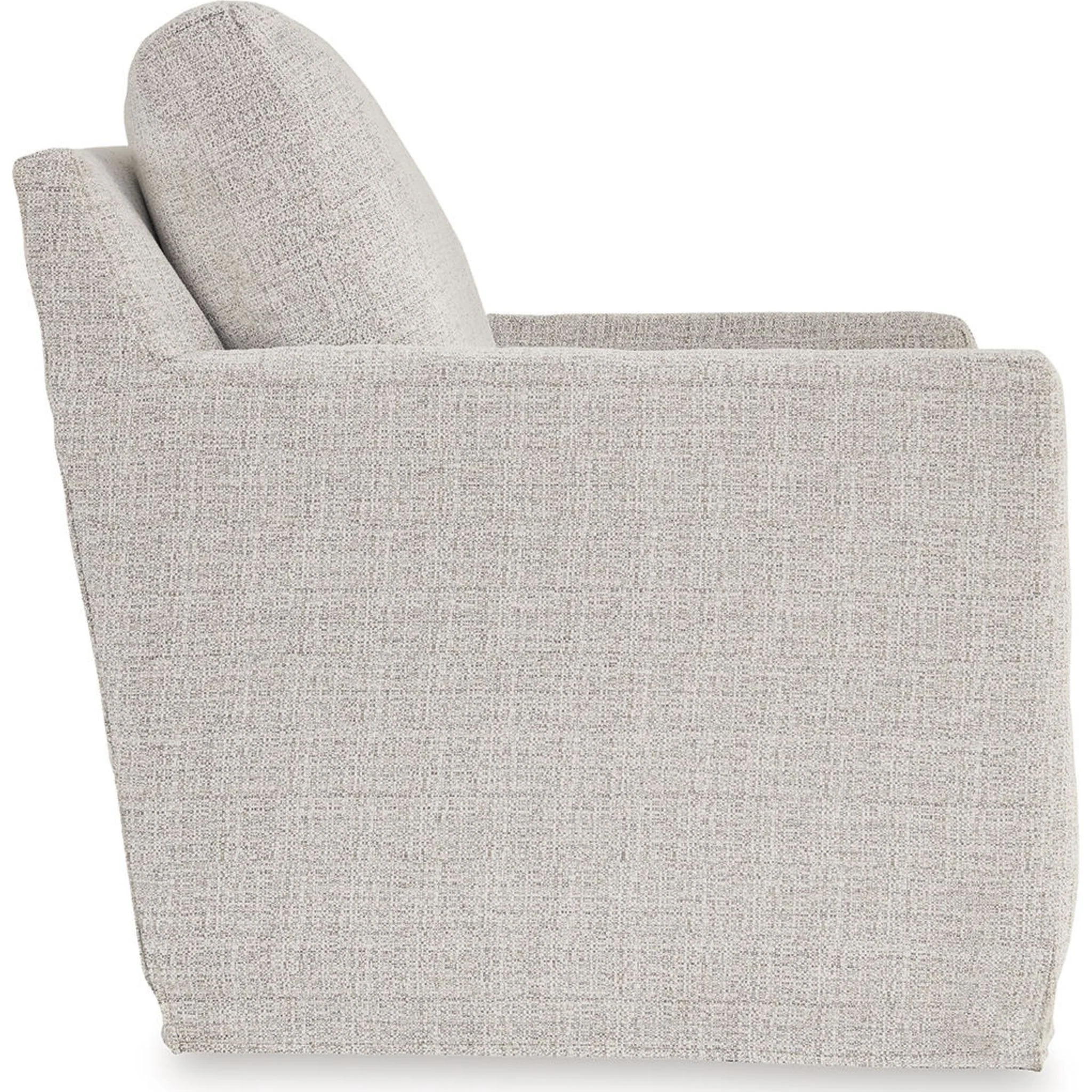 Nenana Next-Gen Nuvella Swivel Glider Accent Chair - Image 4