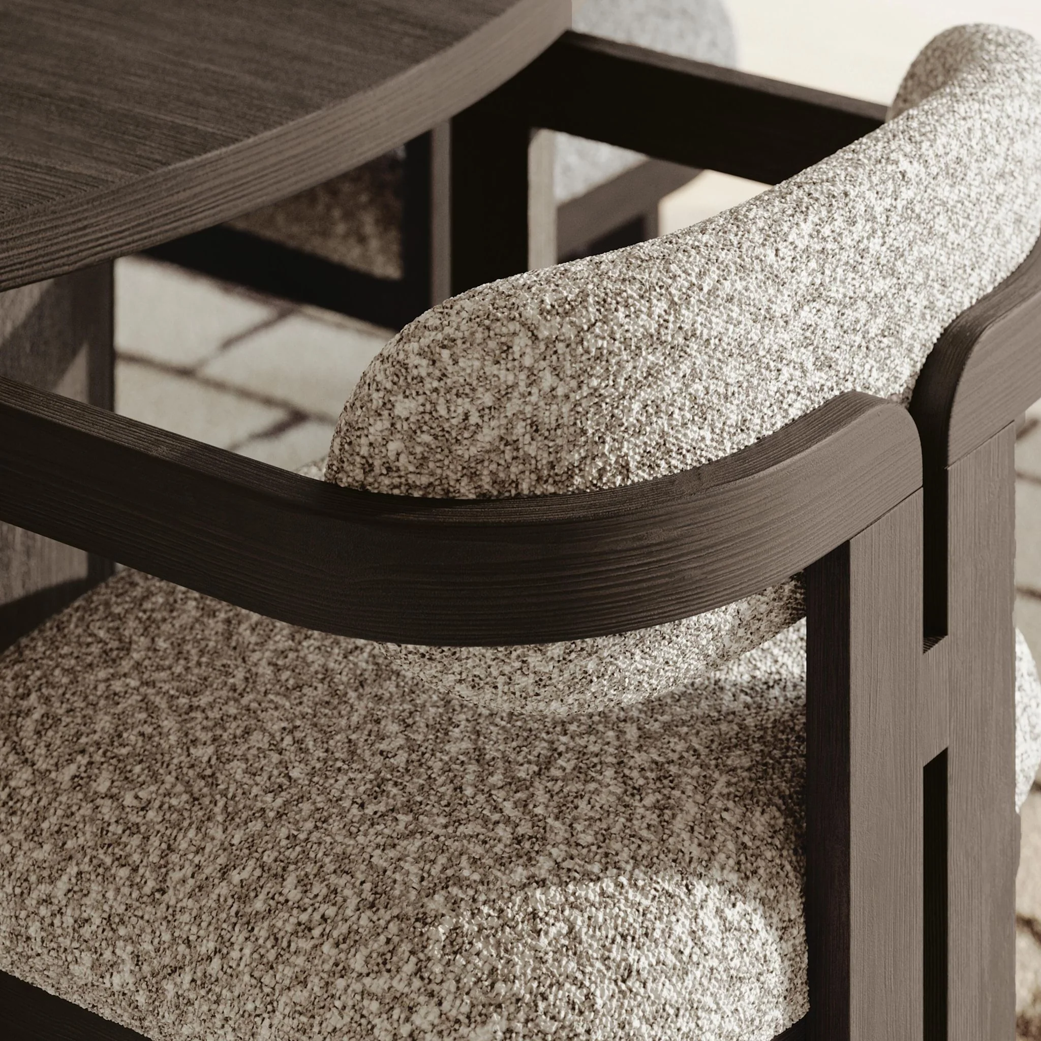 Neo-Exclusive Dining Arm Chair - Image 2
