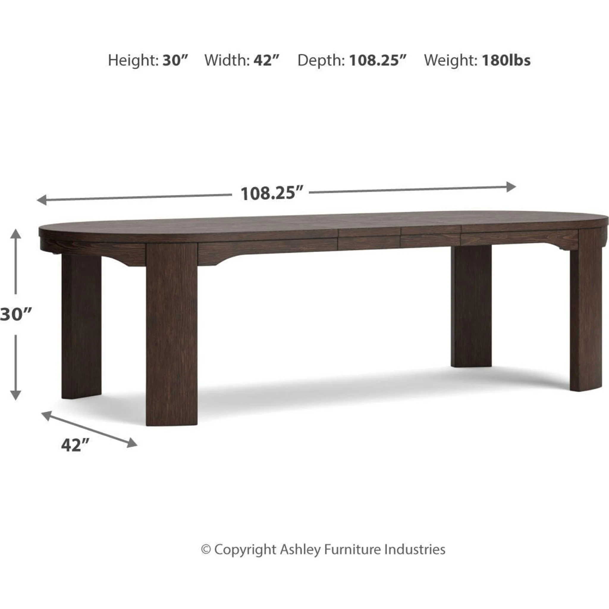 Neo-Exclusive Dining Extension Table - Image 3