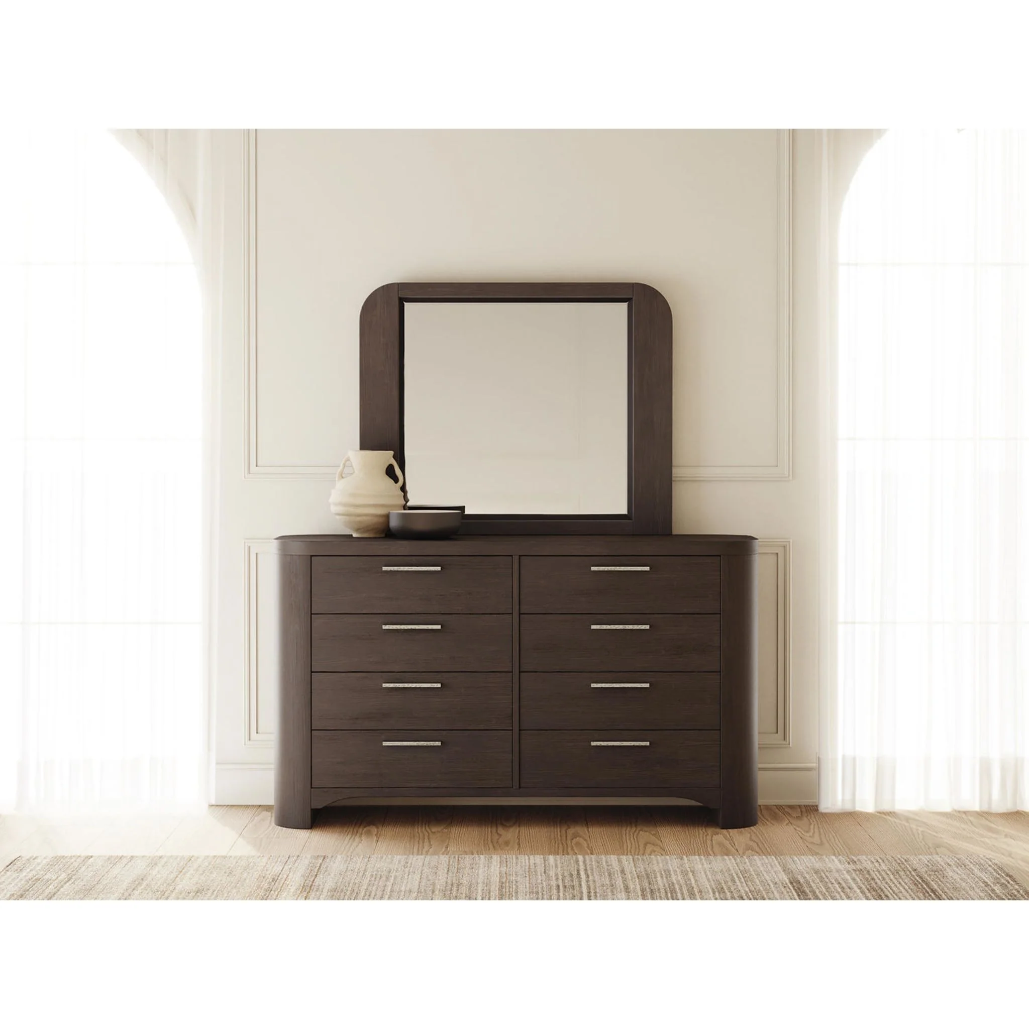 Neo-Exclusive Dresser and Mirror - Image 2