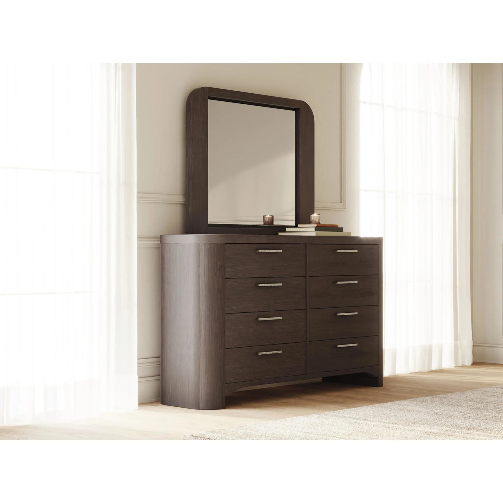 Neo-Exclusive Dresser and Mirror - Image 9
