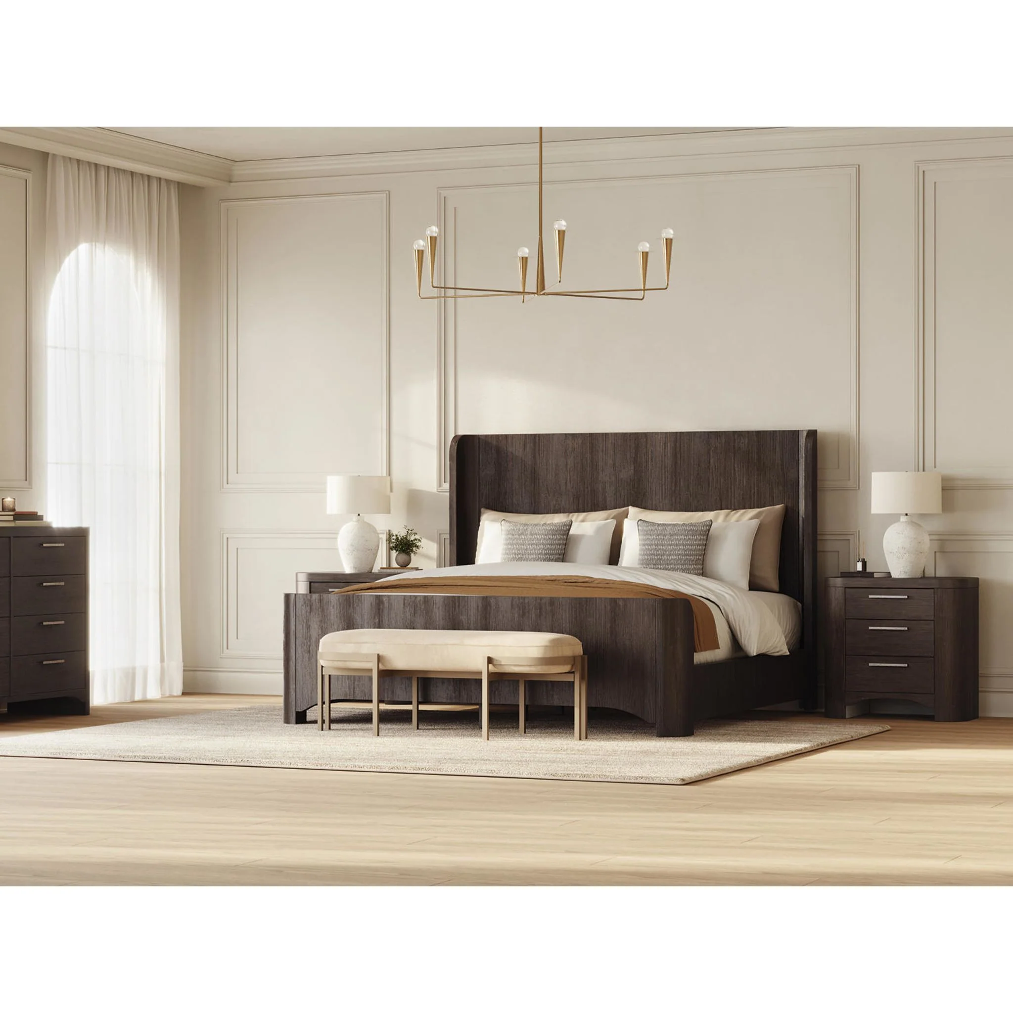 Neo-Exclusive Queen Panel Bed - Image 6