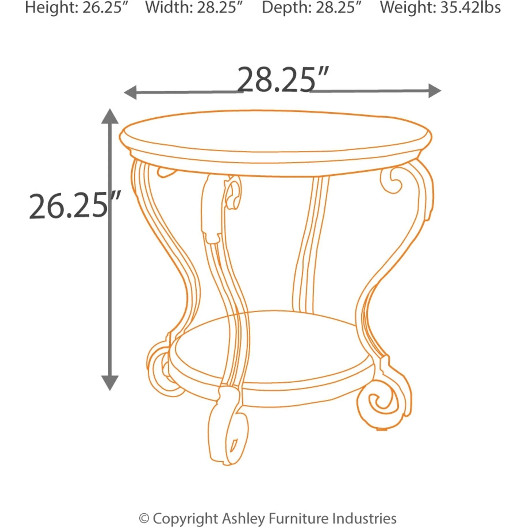Nestor Round End Table - Image 8