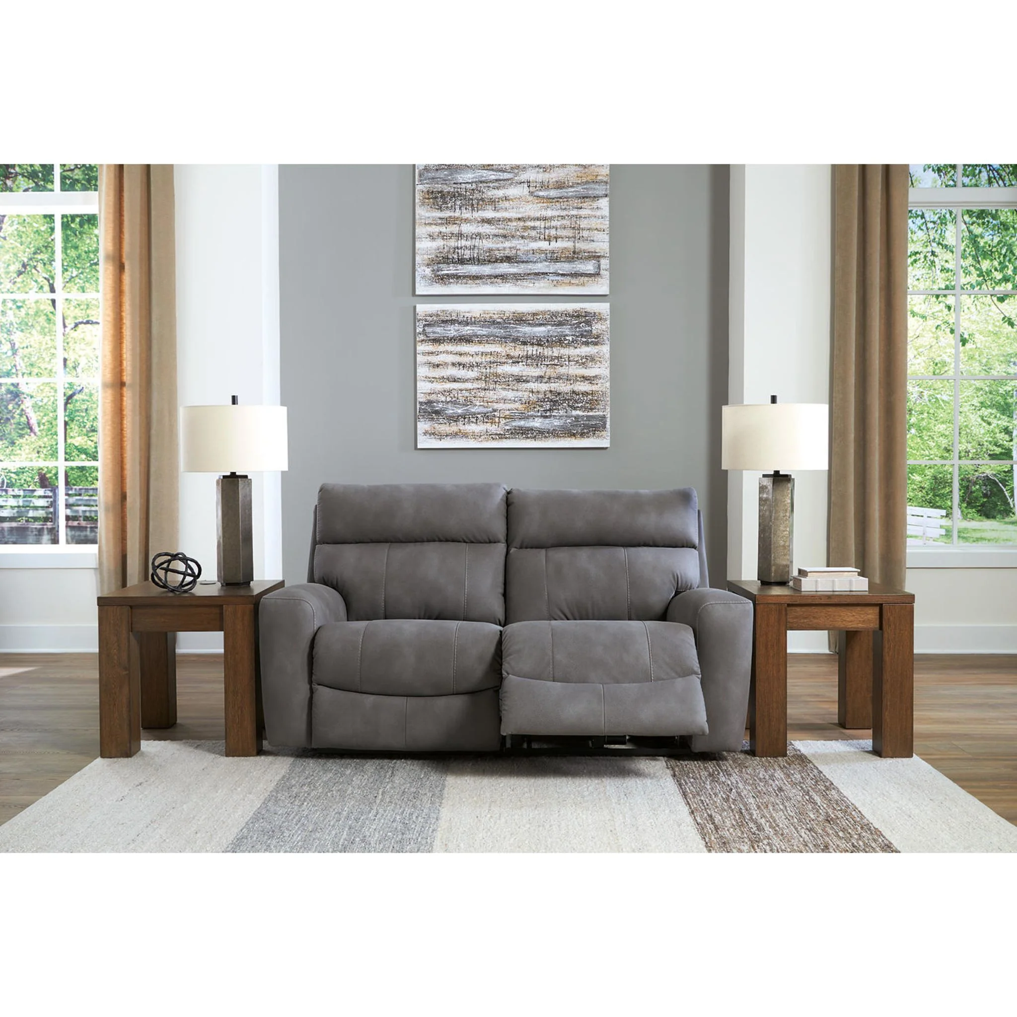 Next-Gen Durapella 2 Piece Power Reclining Sectional - Image 8