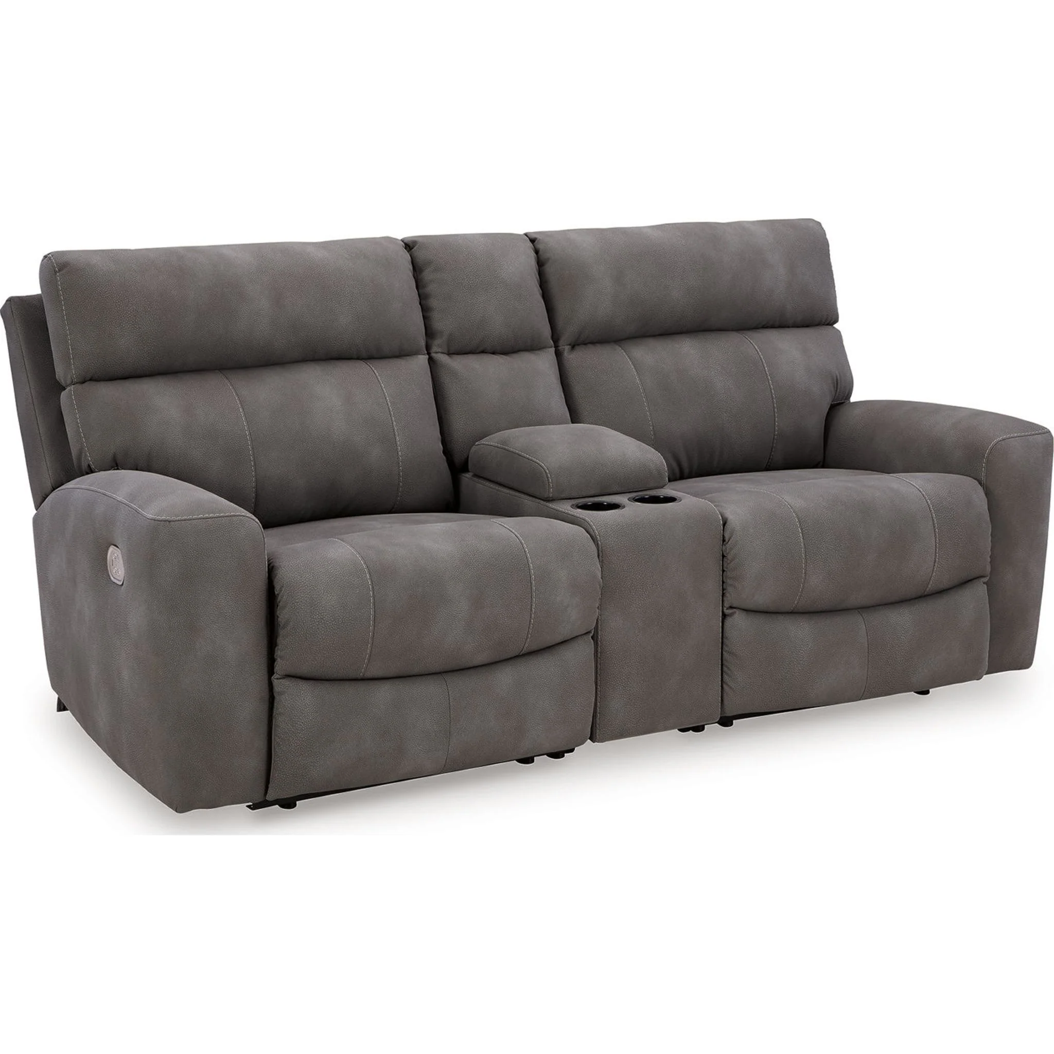 Next-Gen Durapella 3 Piece Power Reclining Loveseat Console - Image 5