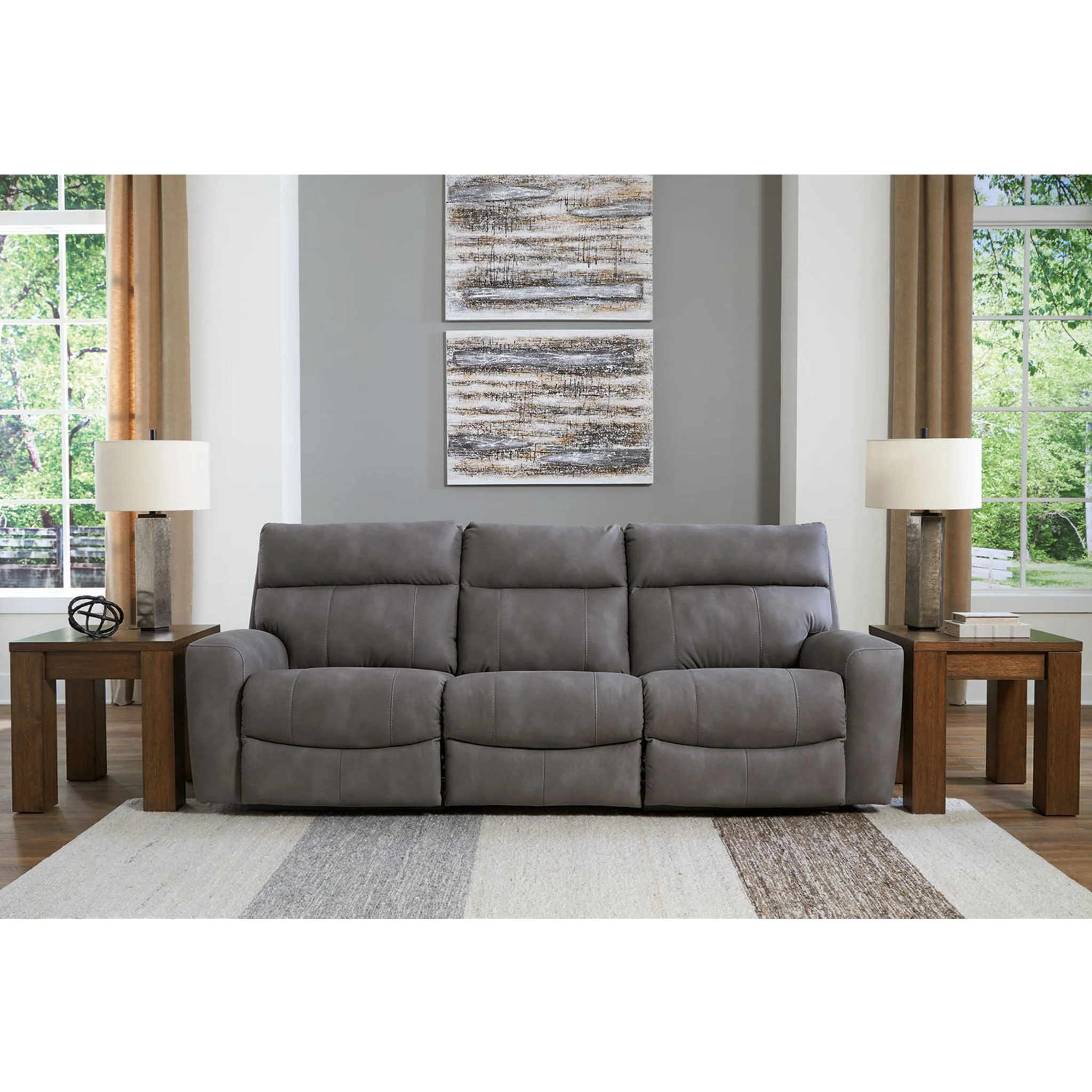 Next-Gen Durapella 3 Piece Power Reclining Sectional - Image 6