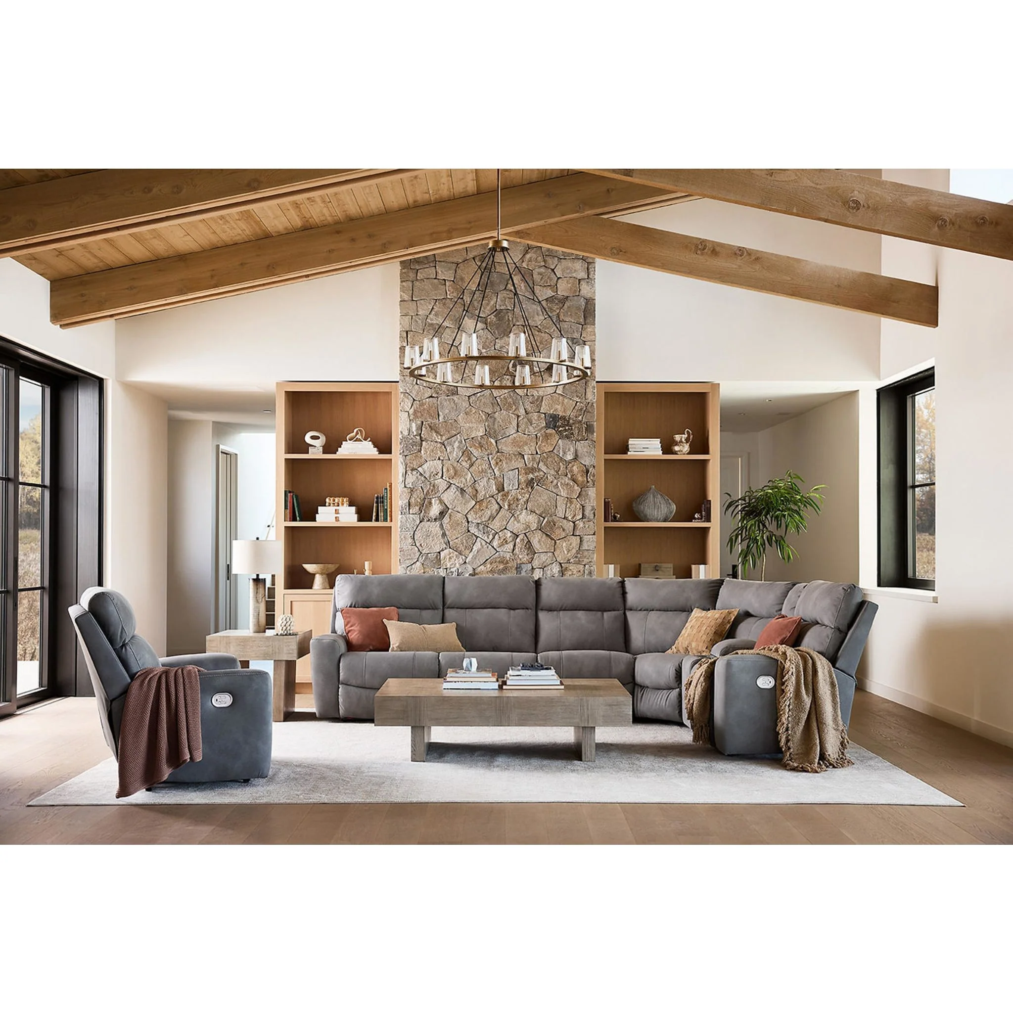 Next-Gen Durapella 6 Piece Power Reclining Sectional - Image 13