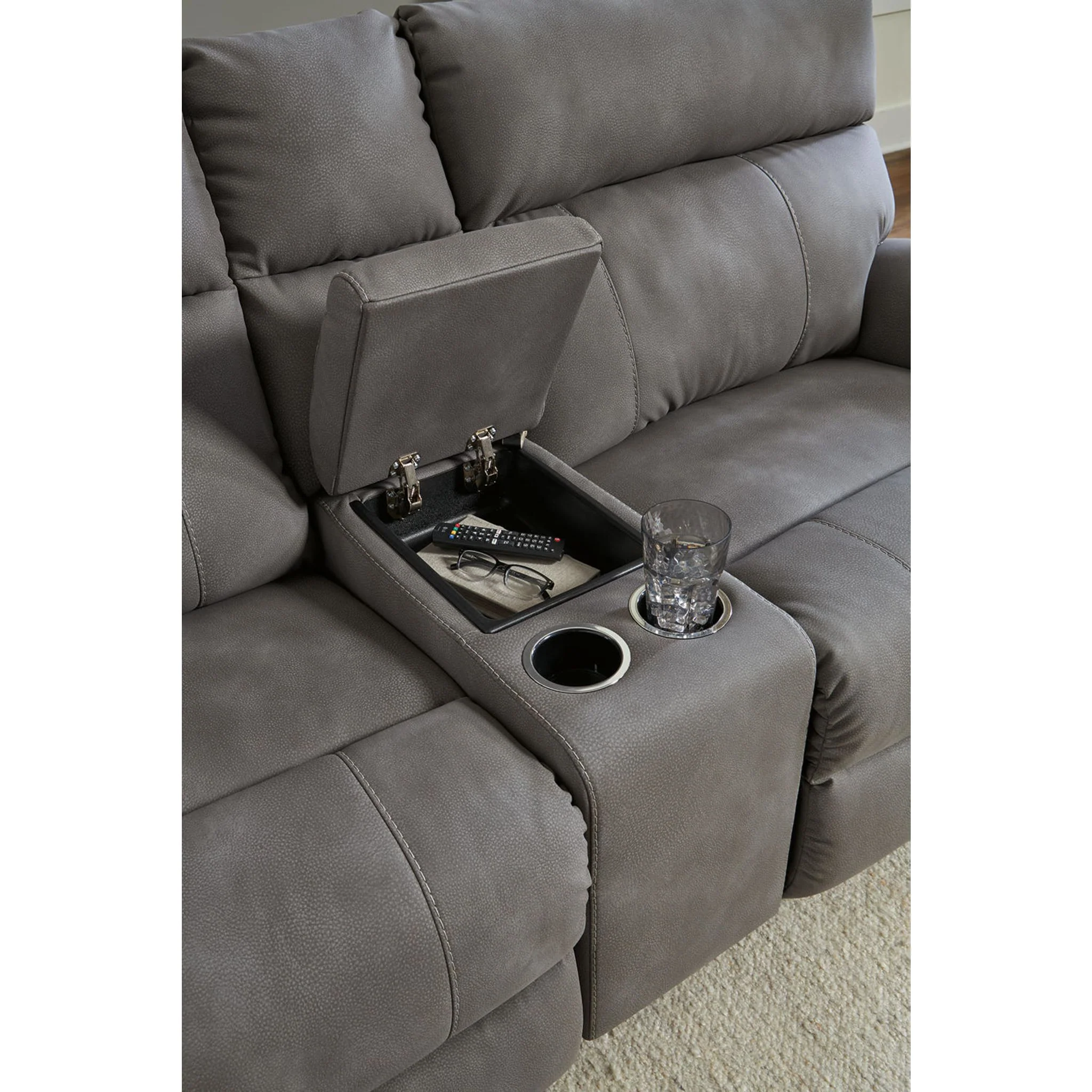 Next-Gen Durapella 6 Piece Power Reclining Sectional - Image 4