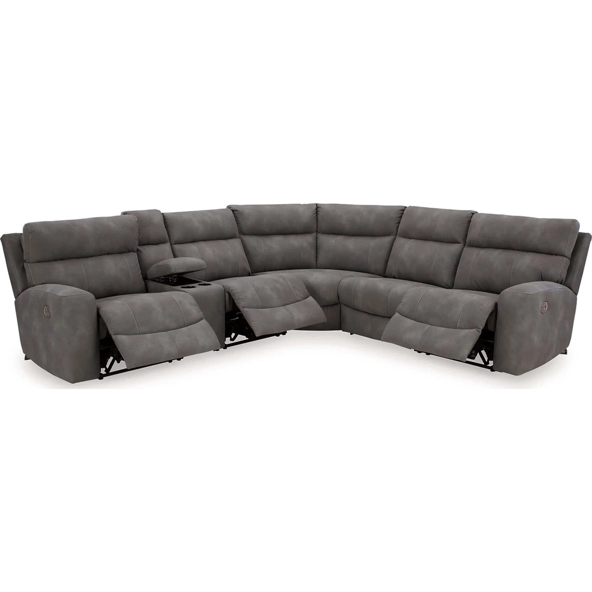 Next-Gen Durapella 6 Piece Power Reclining Sectional - Image 7
