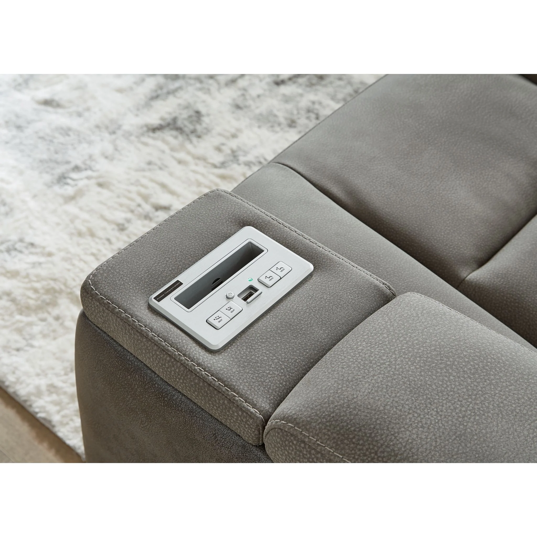 Next-Gen Durapella Power Recliner with Adjustable Headrest - Image 13