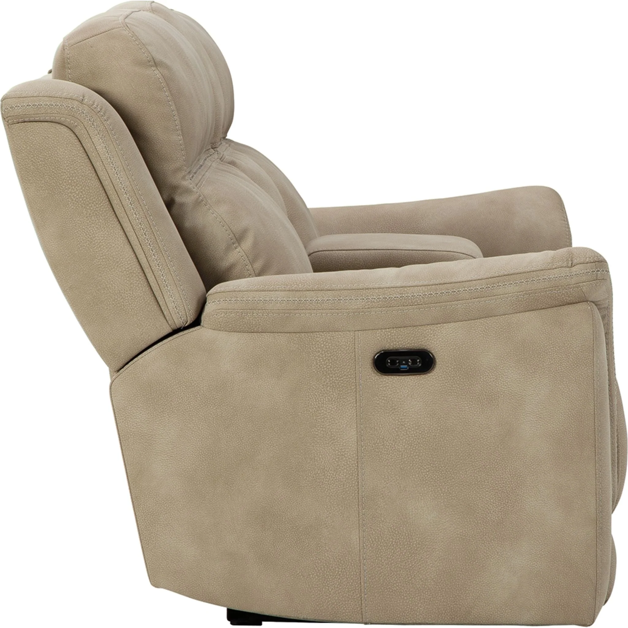 Next-Gen Durapella Power Reclining Loveseat Console with Adjustable Headrest - Image 5
