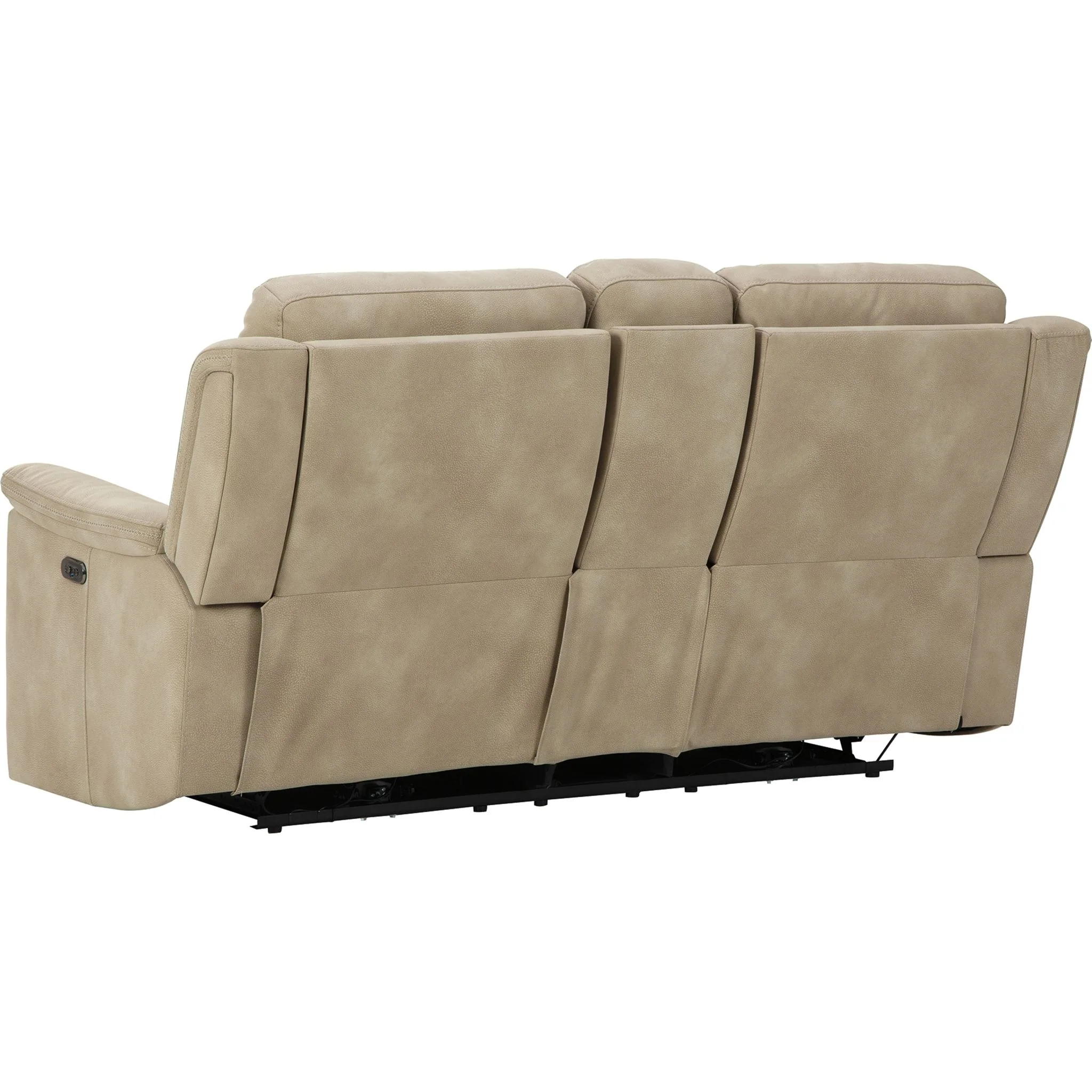 Next-Gen Durapella Power Reclining Loveseat Console with Adjustable Headrest - Image 6